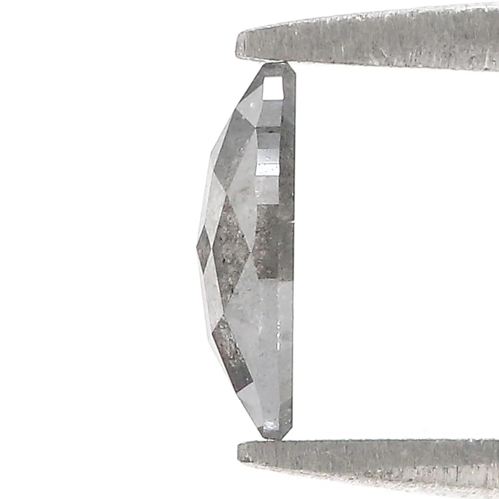 0.54 Ct Natural Loose Marquise Diamond Salt And Pepper Diamond 7.50 MM Natural Loose Diamond Black Grey Color Marquise Shape Diamond QN906