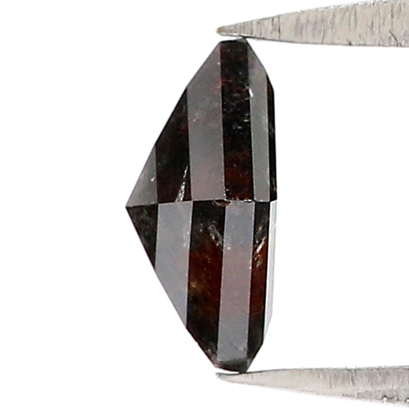0.94 CT Natural Loose Kite Shape Diamond Black Color Kite Cut Diamond 7.50 MM Natural Loose Diamond Kite Shape Rose Cut Diamond QN489