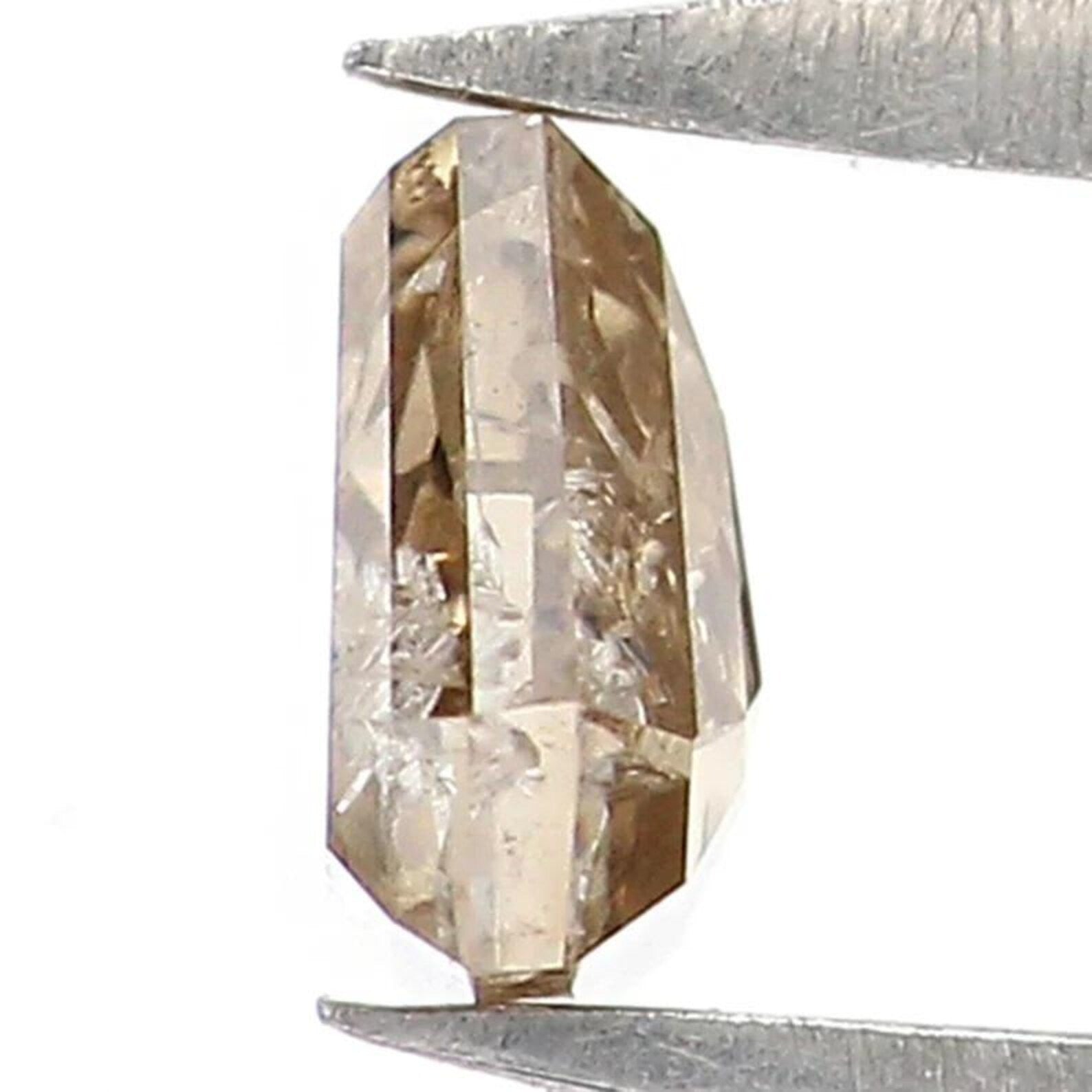 0.46 CT Natural Loose Antique Shape Diamond Brown Color Antique Diamond 4.65 MM Natural Loose Brown Color Antique Rose Cut Diamond NQ7011