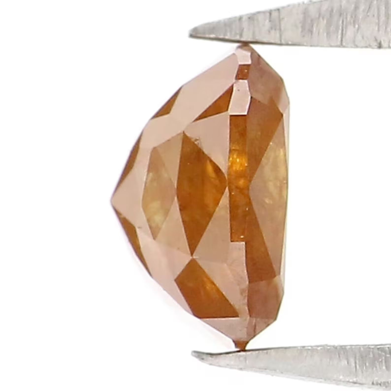 0.65 CT Natural Loose Cushion Shape Diamond Brown Color Cushion Cut Diamond 5.00 MM Natural Loose Diamond Cushion Rose Cut Diamond NQ2215