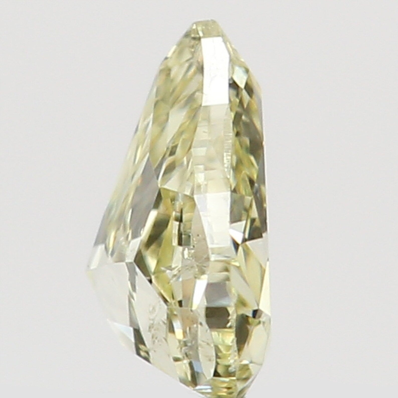 0.14 Ct Natural Loose Pear Shape Diamond Yellow Color Pear Cut Diamond 3.70 MM Natural Loose Diamond Pear Brilliant Cut Diamond N8097