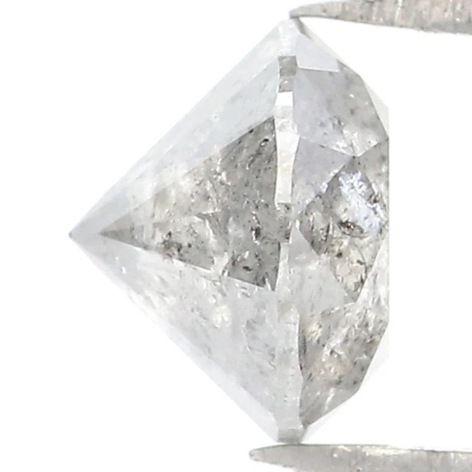 0.94 CT Natural Loose Round Shape Diamond Grey Color Round Cut Diamond 5.80 MM Natural Loose Diamond Round Brilliant Cut Diamond NQ9142