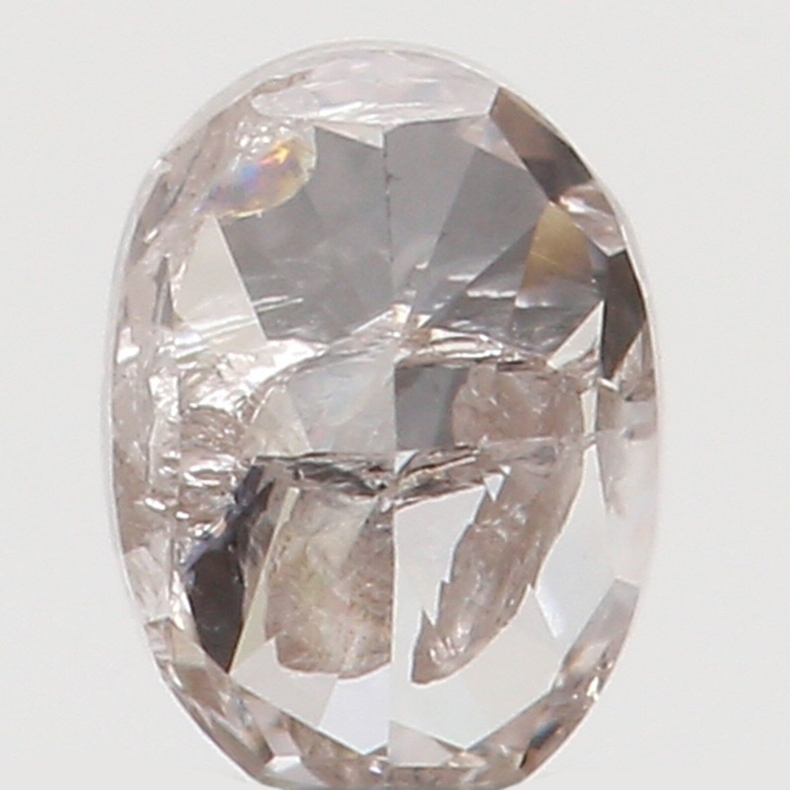 0.11 Ct Natural Loose Oval Diamond Pink Color Oval Cut Diamond 3.20 MM Natural Loose Diamond Pink Color Oval Brilliant Cut Diamond N7695