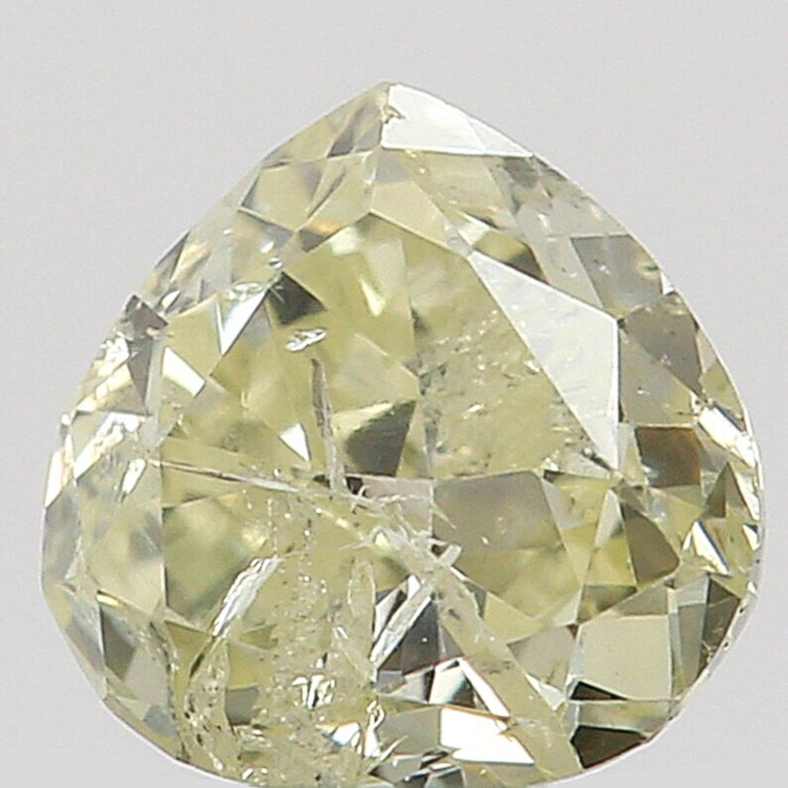 0.19 CT Natural Loose Heart Shape Diamond Yellow Color Heart Diamond 3.50 MM Natural Loose Yellow Color Heart Brilliant Cut Diamond QN8175
