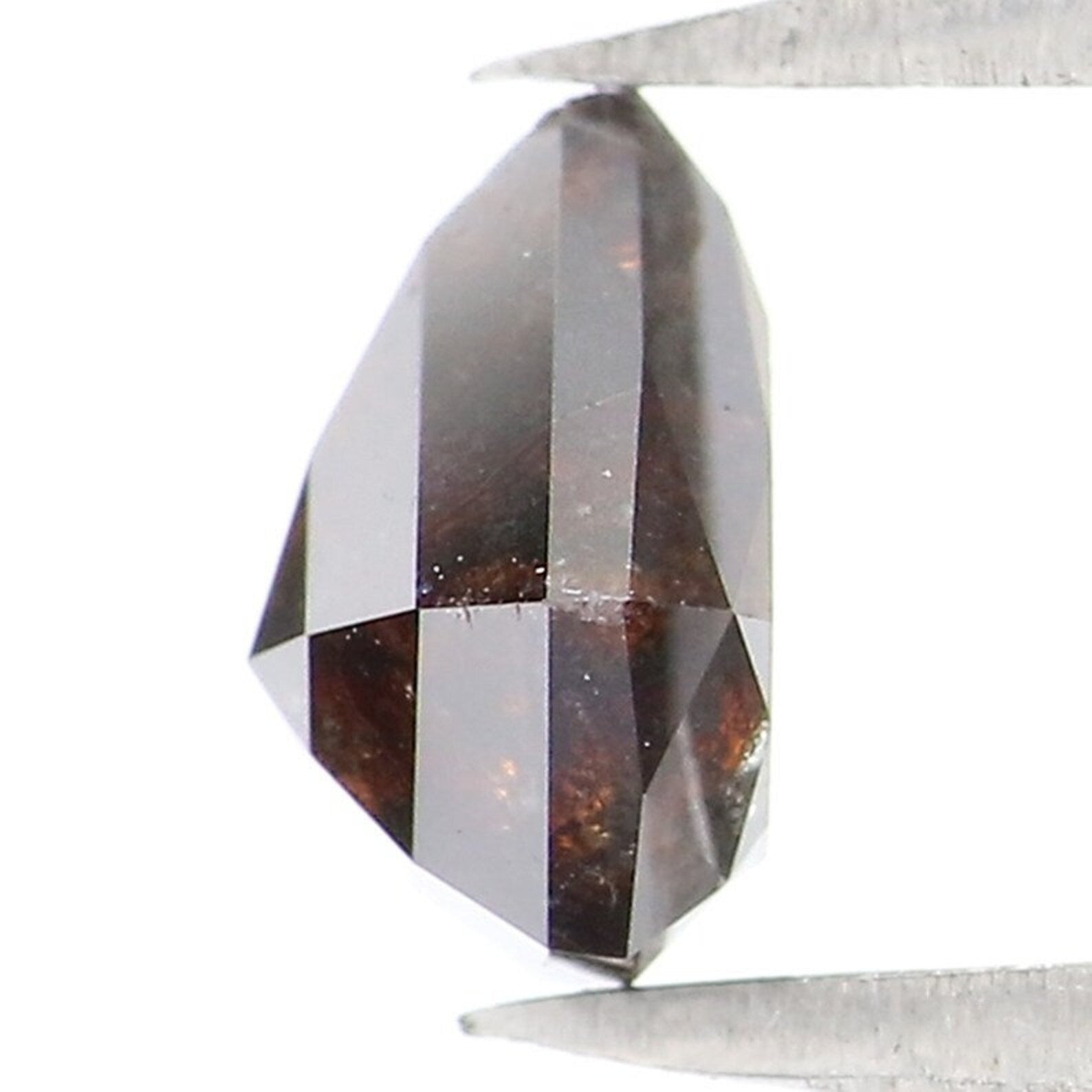 0.90 CT Natural Loose Shield Shape Diamond Brown Color Shield Cut Diamond 6.45 MM Natural Diamond Brown Color Shield Rose Cut Diamond NQ529
