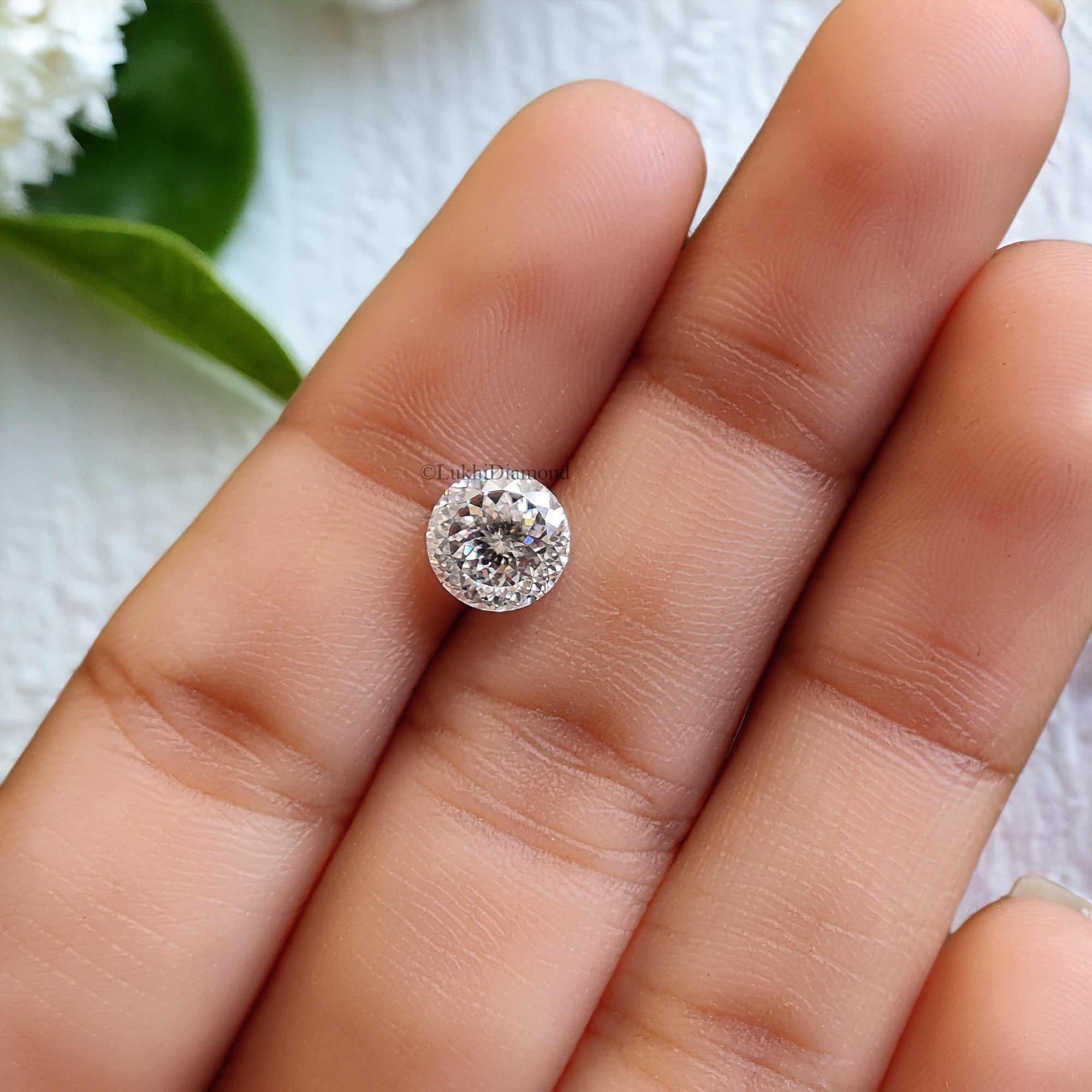 Round Portuguese Cut Loose White Moissanite Stone 6.5,7,8,9,10 MM Vintage Antique Handcrafted Eye Clean Moissanite Engagement Gift Ring Q117