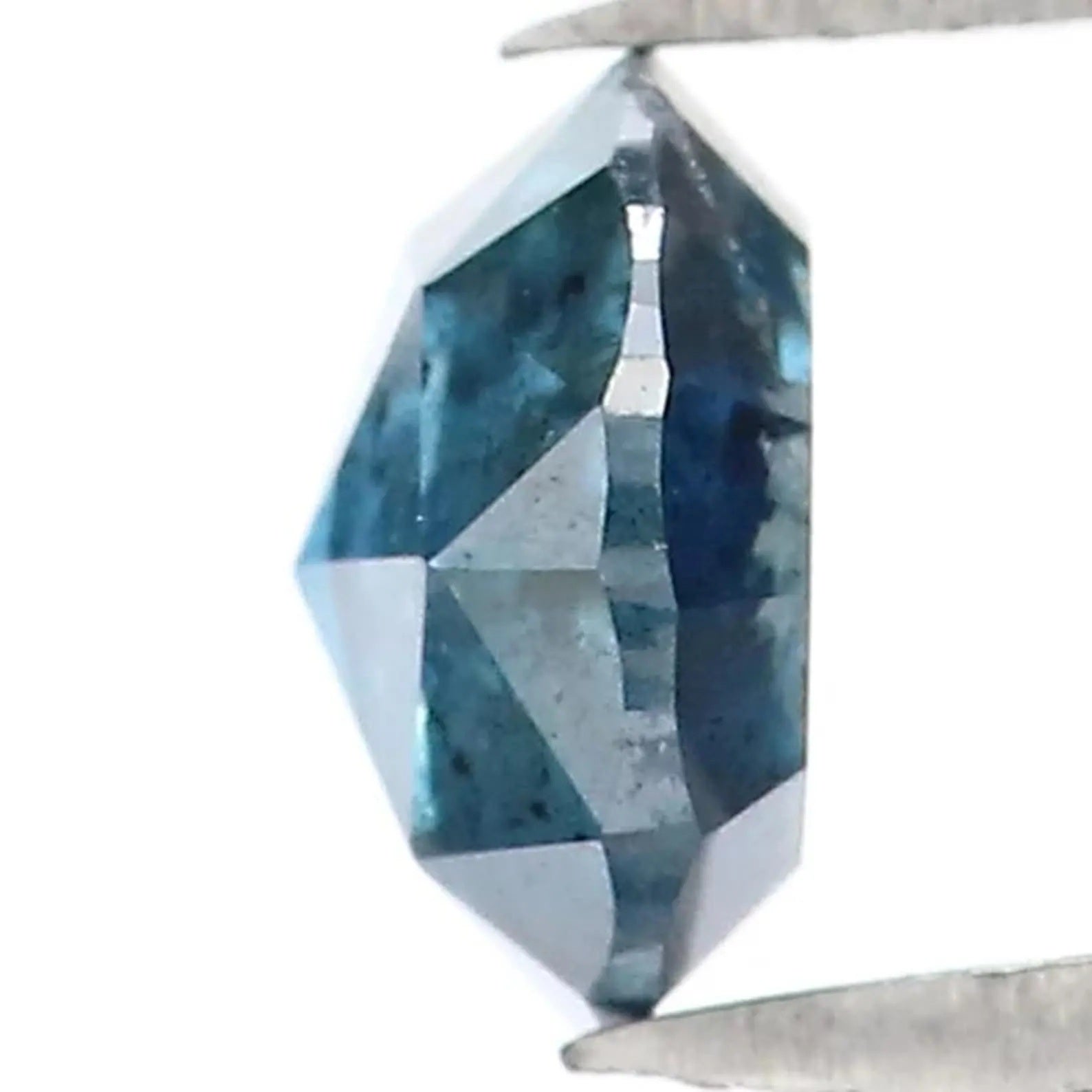 0.69 CT Natural Loose Round Shape Diamond Blue Color Round Diamond 5.60 MM Natural Loose Diamond Blue Color Round Rose Cut Diamond NQ475