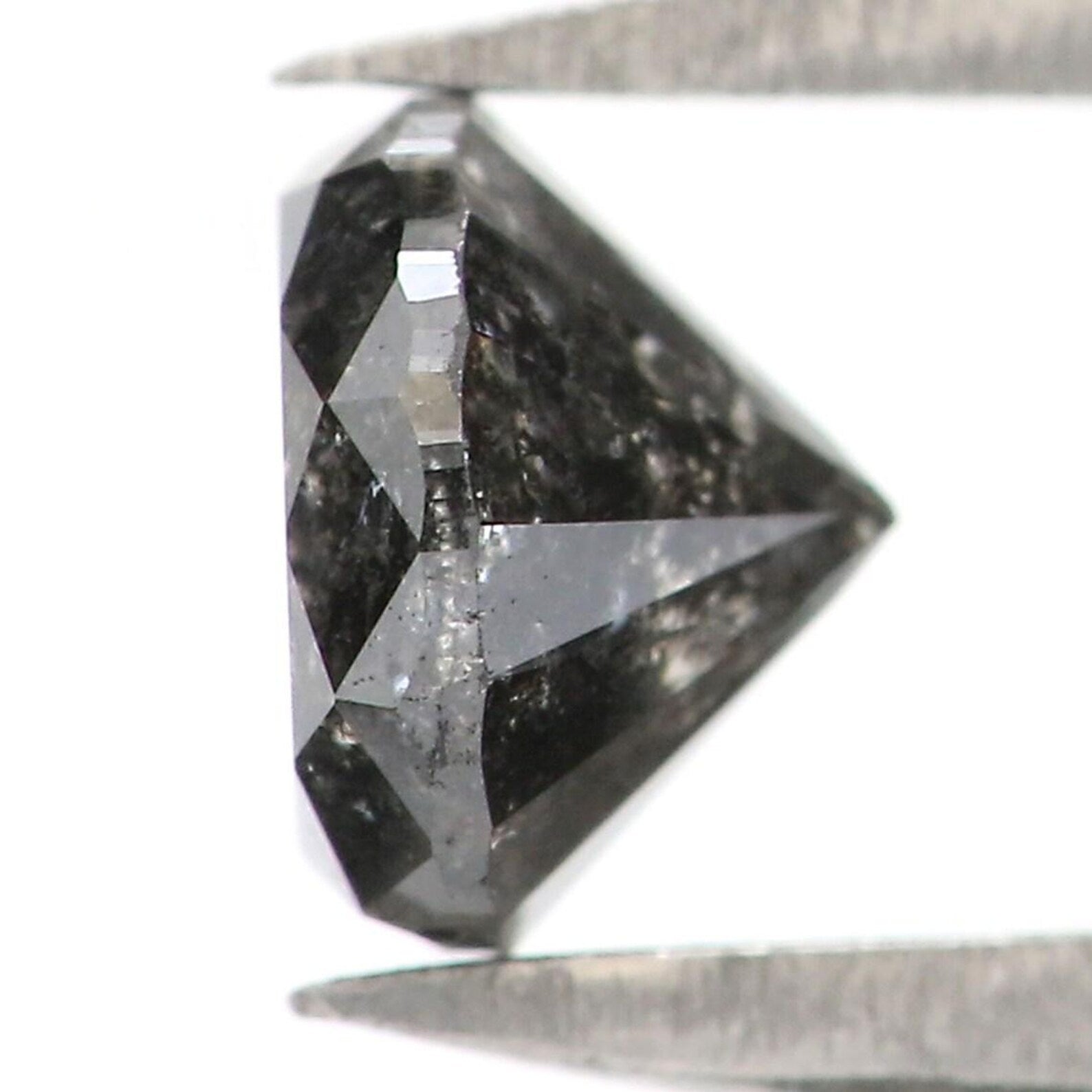 0.52 CT Natural Loose Round Shape Diamond Black Color Round Diamond 4.70 MM Natural Black Color Diamond Round Brilliant Cut Diamond NQ9917