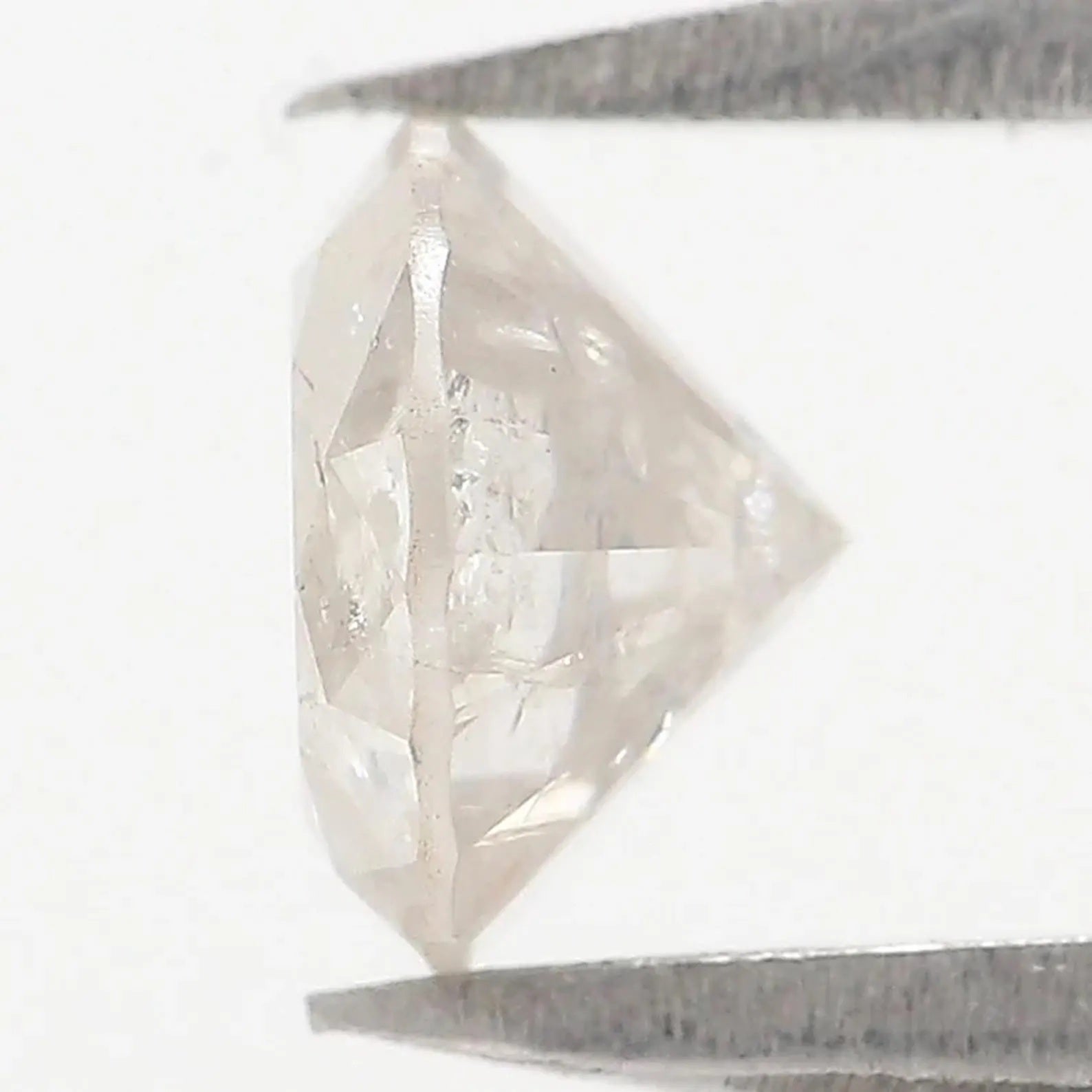 0.58 CT Natural Loose Round Shape Diamond White Milky Color Round Cut Diamond 5.20 MM Natural White Color Round Brilliant Cut Diamond NQ7356
