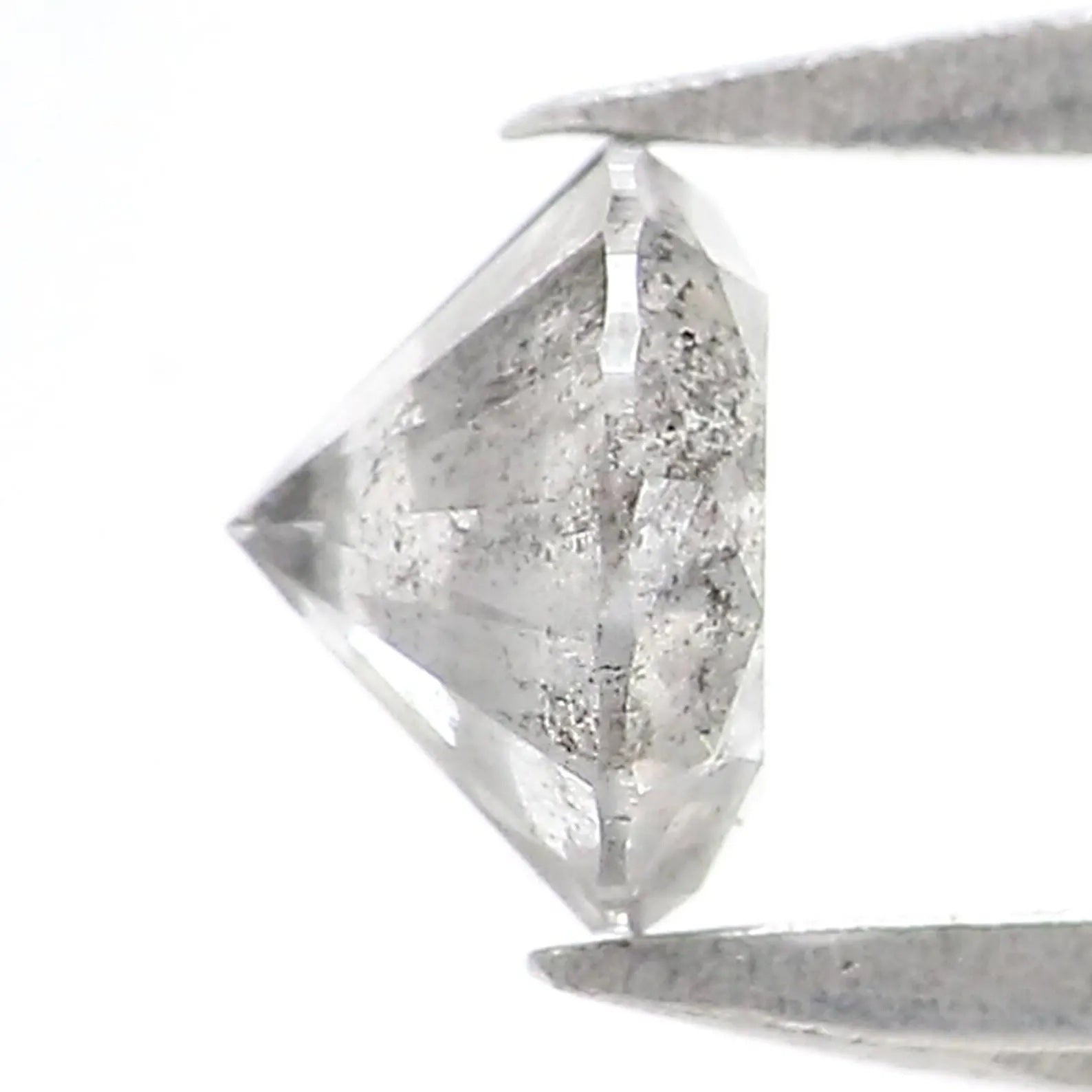 0.36 CT Natural Loose Round Shape Diamond Salt And Pepper Round Cut Diamond 4.30 MM Natural Loose Diamond Round Brilliant Cut Diamond NQ7044