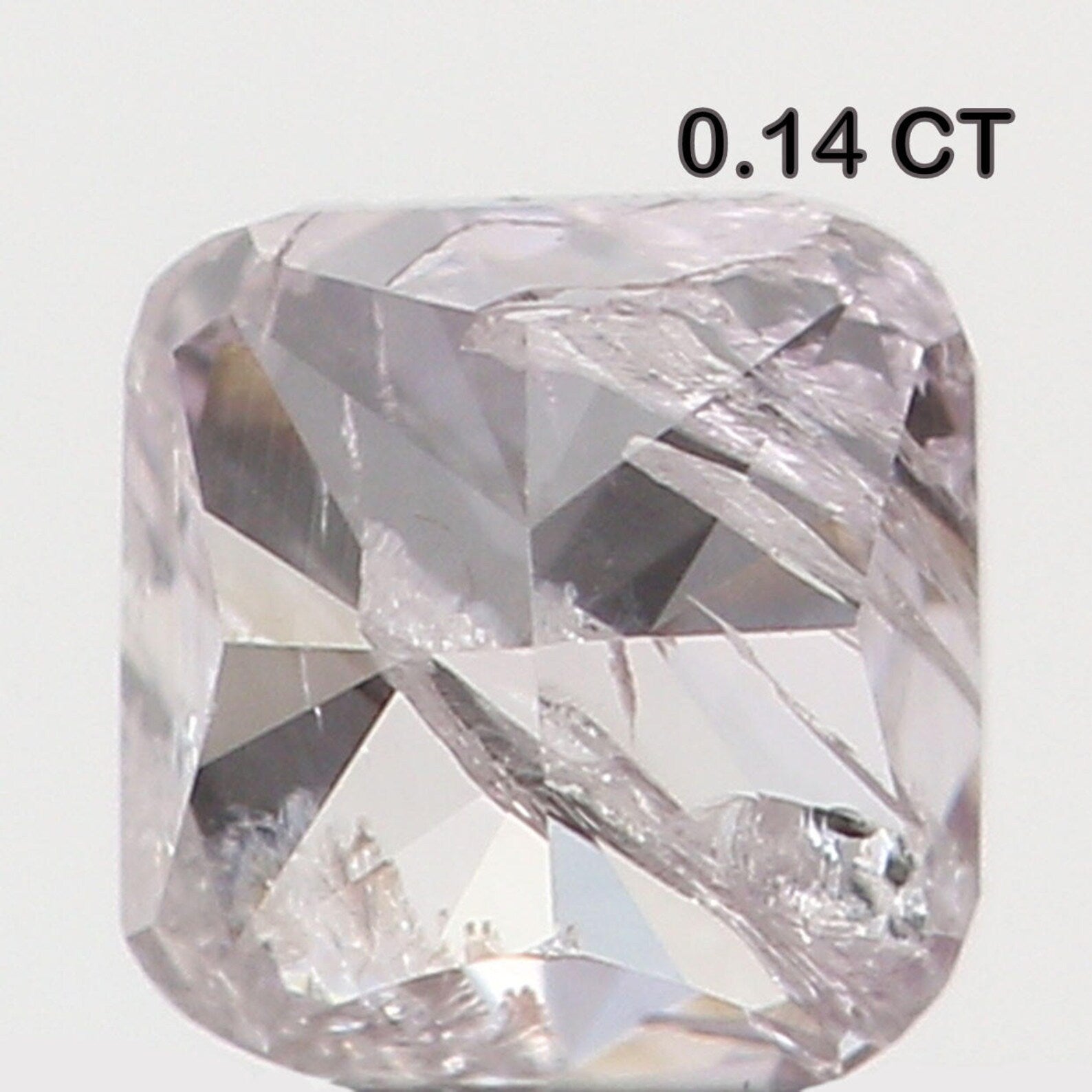 0.14 Ct Natural Loose Cushion Shape Diamond Pink Color Cushion Cut Diamond 2.70 MM Natural Loose Diamond Cushion Brilliant Cut Diamond N7170