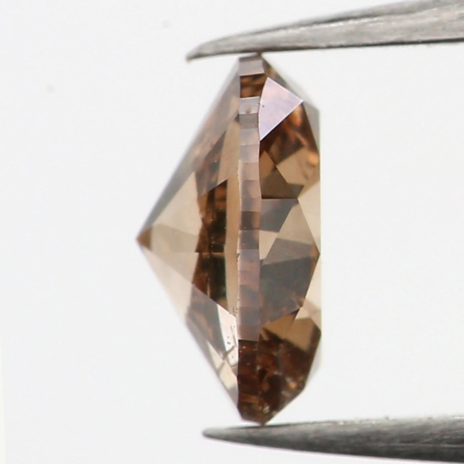 0.40 Ct Natural Loose Oval Diamond Brown Oval Cut Diamond 5.25 MM Natural Loose Diamond Oval Brilliant Cut Diamond Oval Shape Diamond N1327