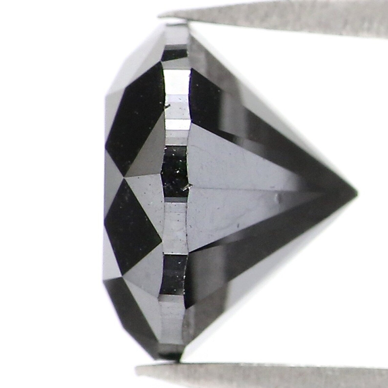 2.25 CT Natural Loose Round Brilliant Cut Diamond Black Color Round Diamond 7.75 MM Natural Loose Diamond Black Round Shape Diamond NQ2415