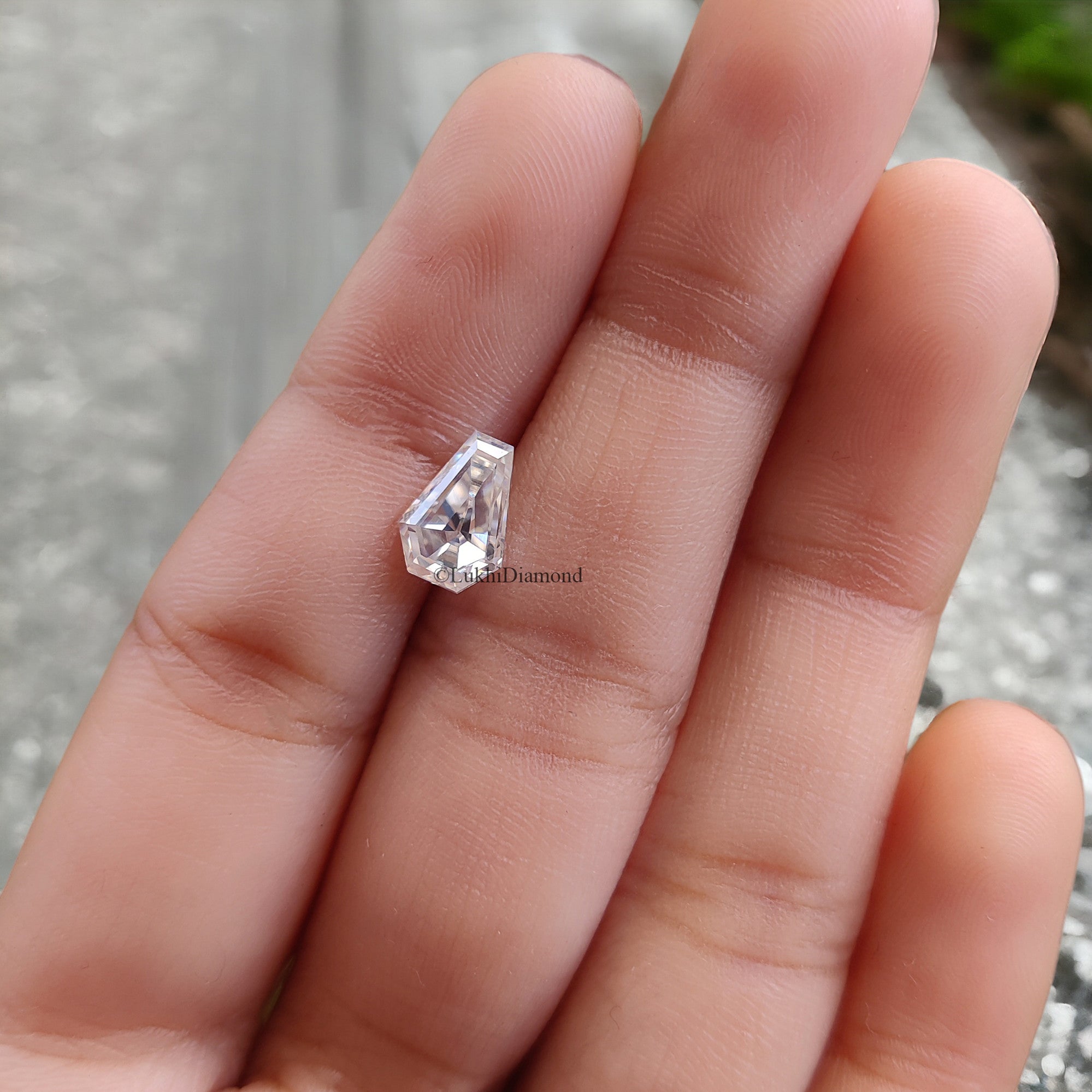 Coffin Brilliant Cut Loose White Moissanite Stone 8,10,12,14 MM Vintage Antique Handcrafted Eye Clean Moissanite Engagement Gift Ring Q143
