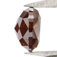 Natural Loose Cushion Diamond, Brown Color Diamond, Natural Loose Diamond, Cushion Rose Cut Diamond, 1.01 CT Cushion Shape Diamond KDL2888