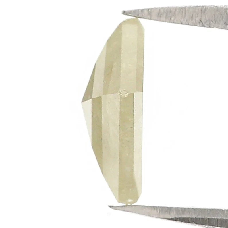 1.43 CT Natural Loose Kite Shape Diamond Yellow Color Kite Cut Diamond 7.65 MM Natural Loose Diamond Grey Color Kite Rose Cut Diamond QN2517