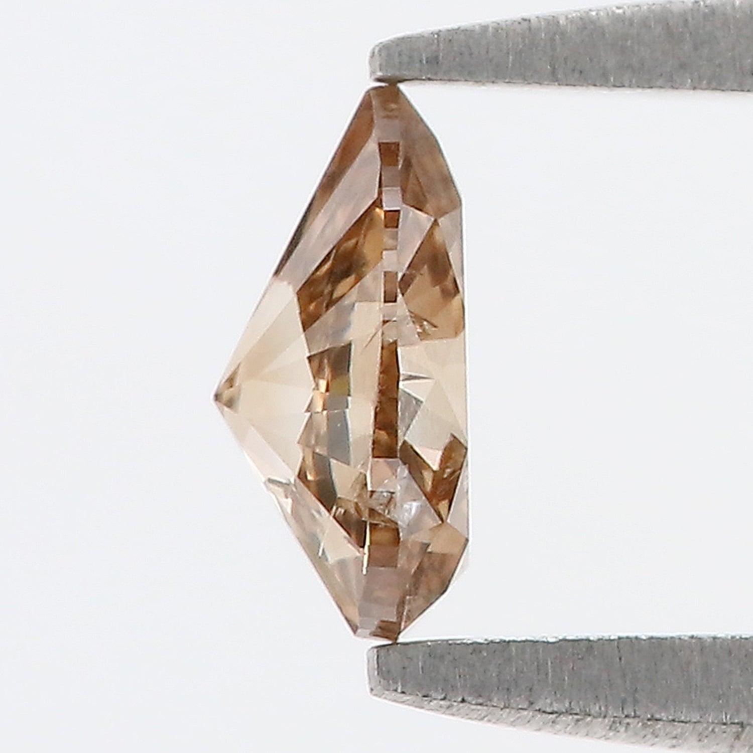 0.44 Ct Natural Loose Pear Shape Diamond Brown Color Pear Cut Diamond 5.90 MM Natural Loose Brown Color Pear Brilliant Cut Diamond LQ669