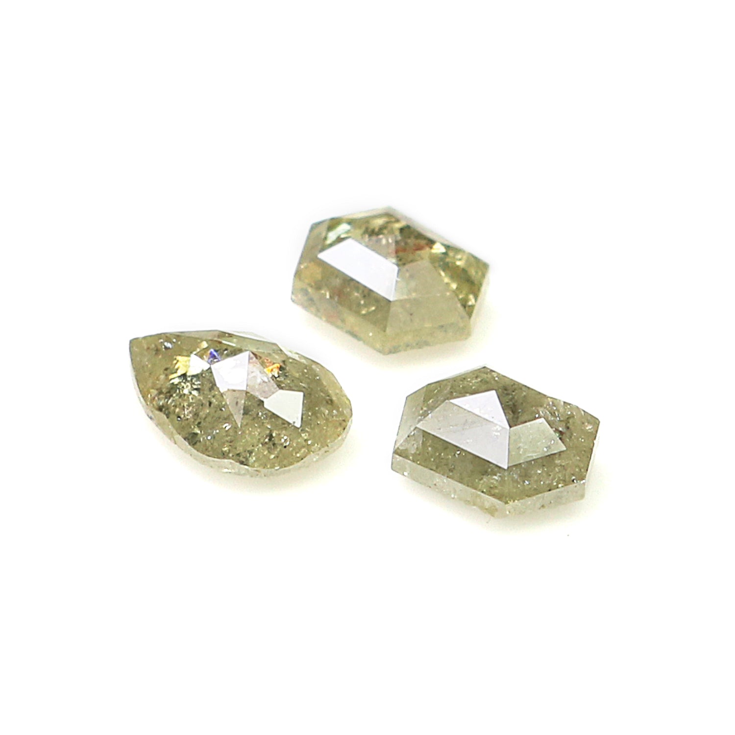 1.12 Ct Natural Loose Mix Shape Diamond Grey Color Mix Shape Cut Diamond 4.75 MM Natural Loose Grey Color Mix Shape Rose Cut Diamond N1232