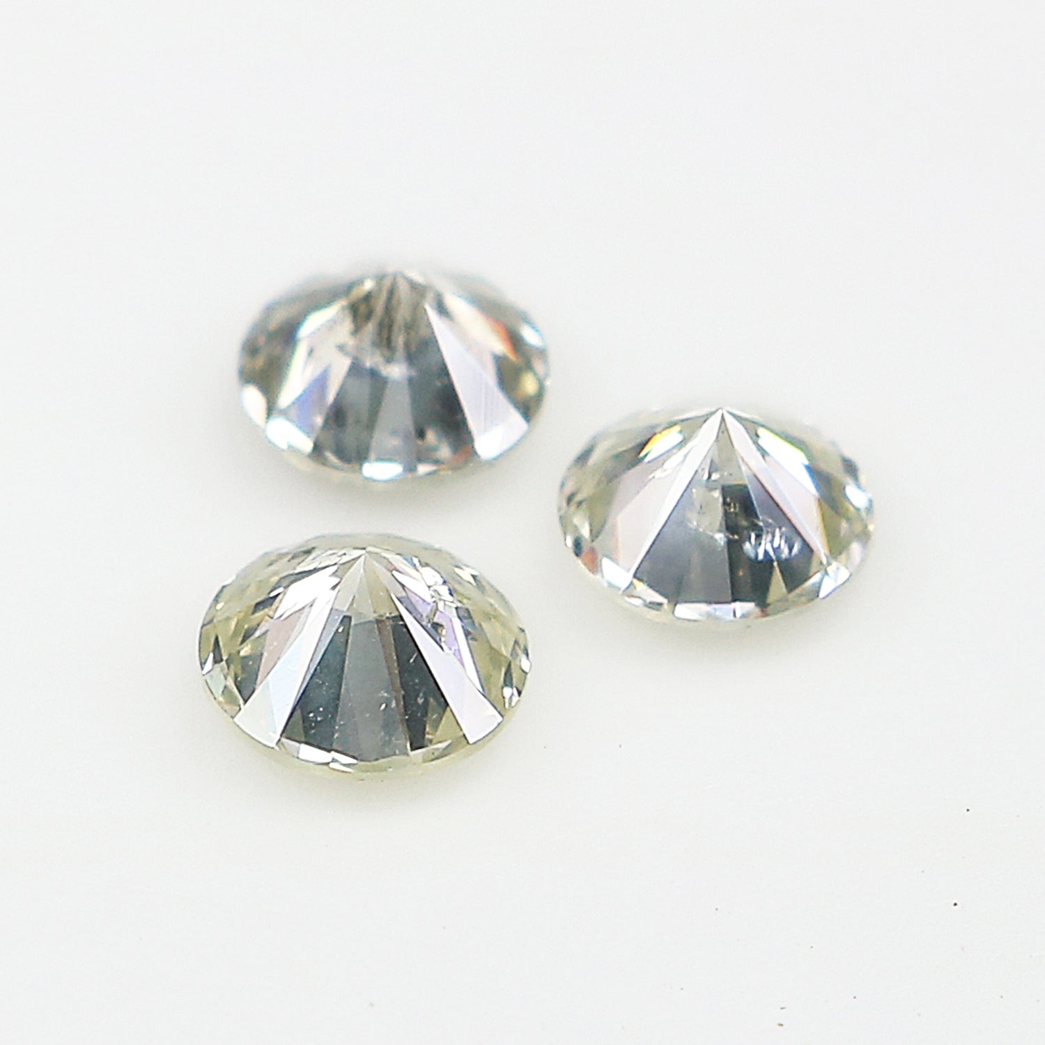 0.55 Ct Natural Loose Round Shape Diamond White - I Color Round Cut Diamond 3.70 MM Natural White Color Round Brilliant Cut Diamond LQ2009