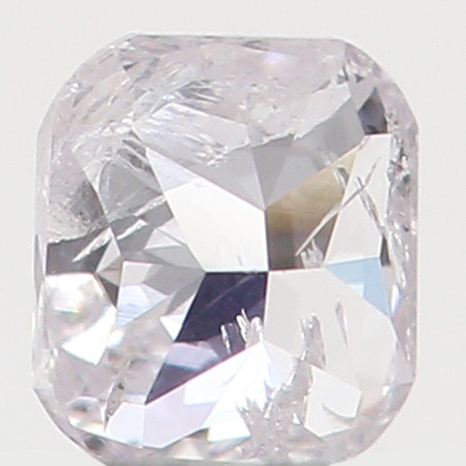 0.07 Ct Natural Loose Cushion Shape Diamond Light Pink Color Cushion Cut Diamond 2.60 MM Natural Loose Cushion Brilliant Cut Diamond N7032