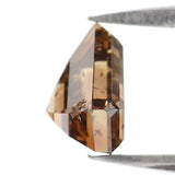 Natural Loose Shield Diamond, Fancy Brown Color Diamond Natural Loose Diamond, Shield Rose Cut Diamond, 1.33 CT Shield Shape Diamond KDL2138