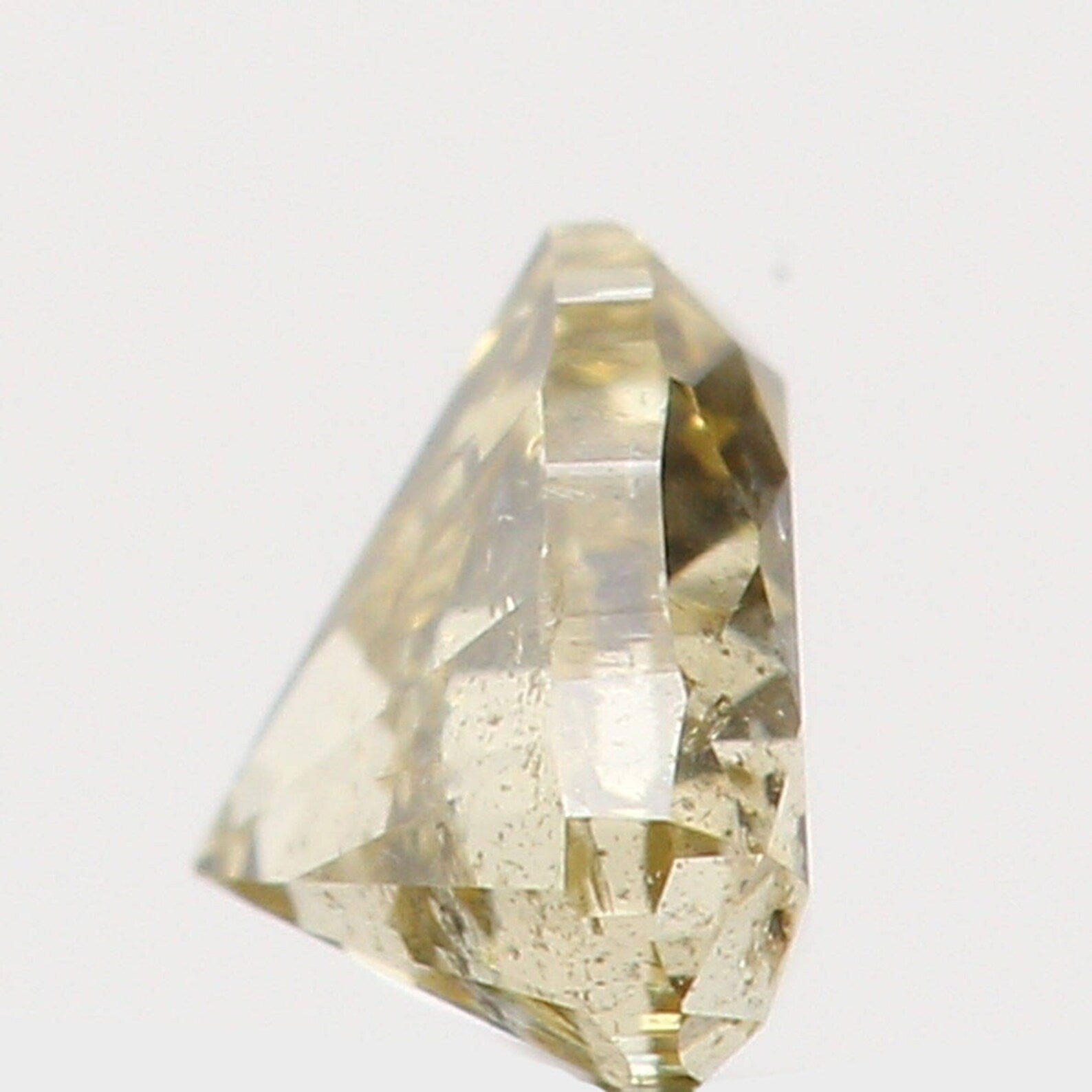 0.20 Ct Natural Loose Diamond Heart Yellow Color I1 Clarity 3.80 MM N7378
