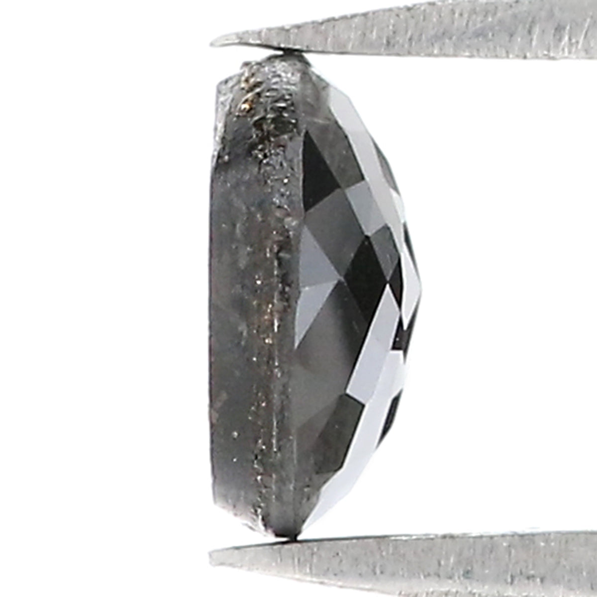 1.07 CT Natural Loose Round Rose Cut Diamond Black Color Round Cut Diamond 6.50 MM Natural Loose Diamond Round Rose Cut Shape Diamond QL3031