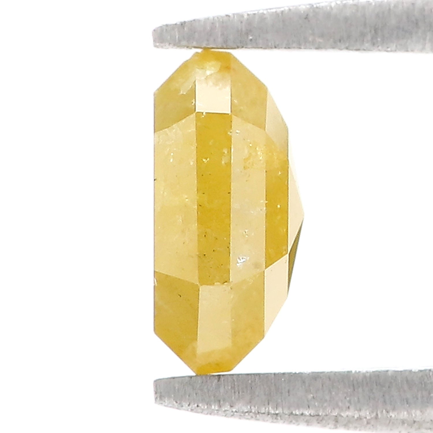 1.11 CT Natural Loose Hexagon Shape Diamond Yellow Color Hexagon Cut Diamond 6.95 MM Natural Loose Hexagon Shape Rose Cut Diamond QL9756