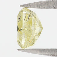 IGI Certified Natural Loose Cushion Modified Brilliant Cut Diamond, Natural Fancy Yellow Color Diamond, Cushion Shape Diamond 0.56 CT KDL7701
