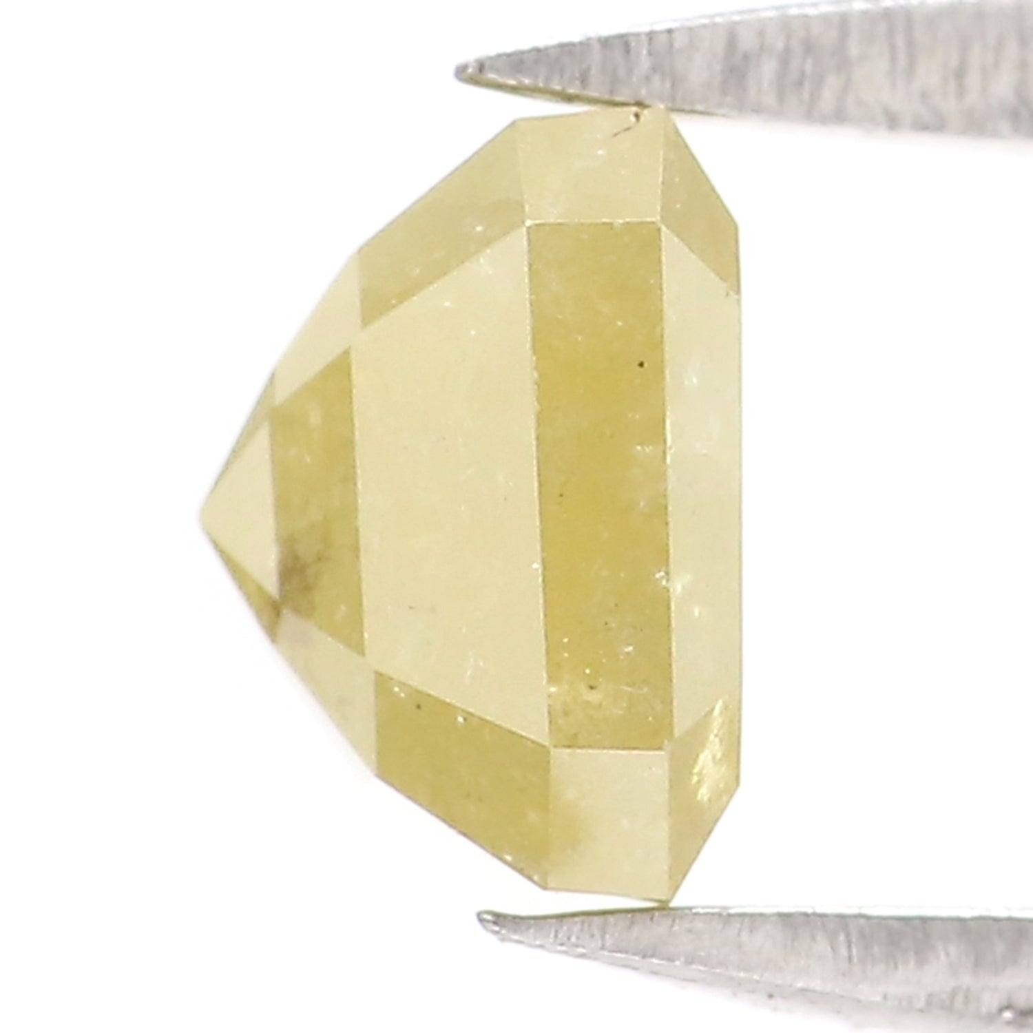 1.20 CT Natural Loose Radiant Shape Diamond Yellow Color Radiant Cut Diamond 5.70 MM Natural Yellow Color Radiant Rose Cut Diamond LQ2844
