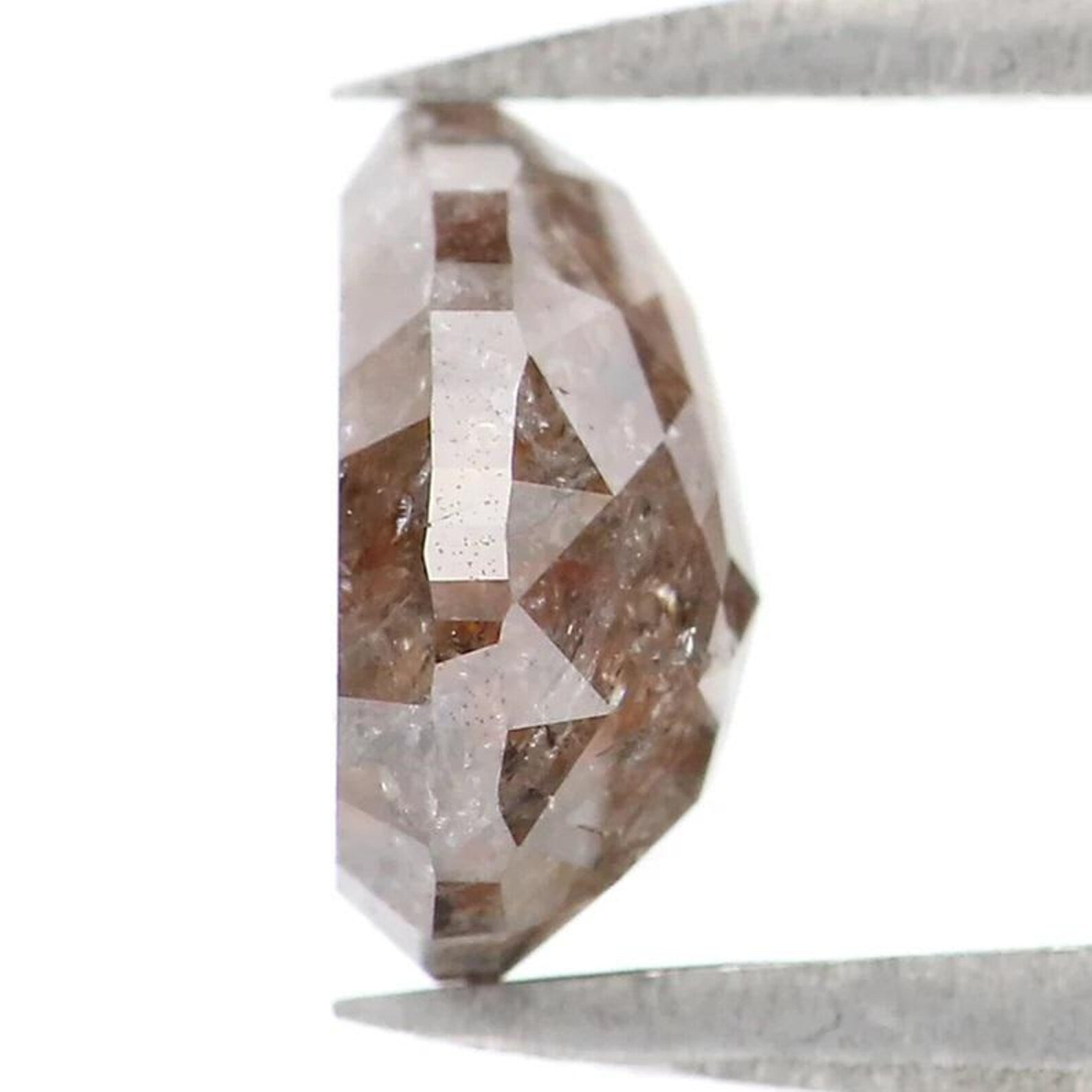 1.12 CT Natural Loose Pear Shape Diamond Brown Color Pear Diamond 6.90 MM Natural Loose Diamond Brown Color Pear Rose Cut Diamond NQ9963