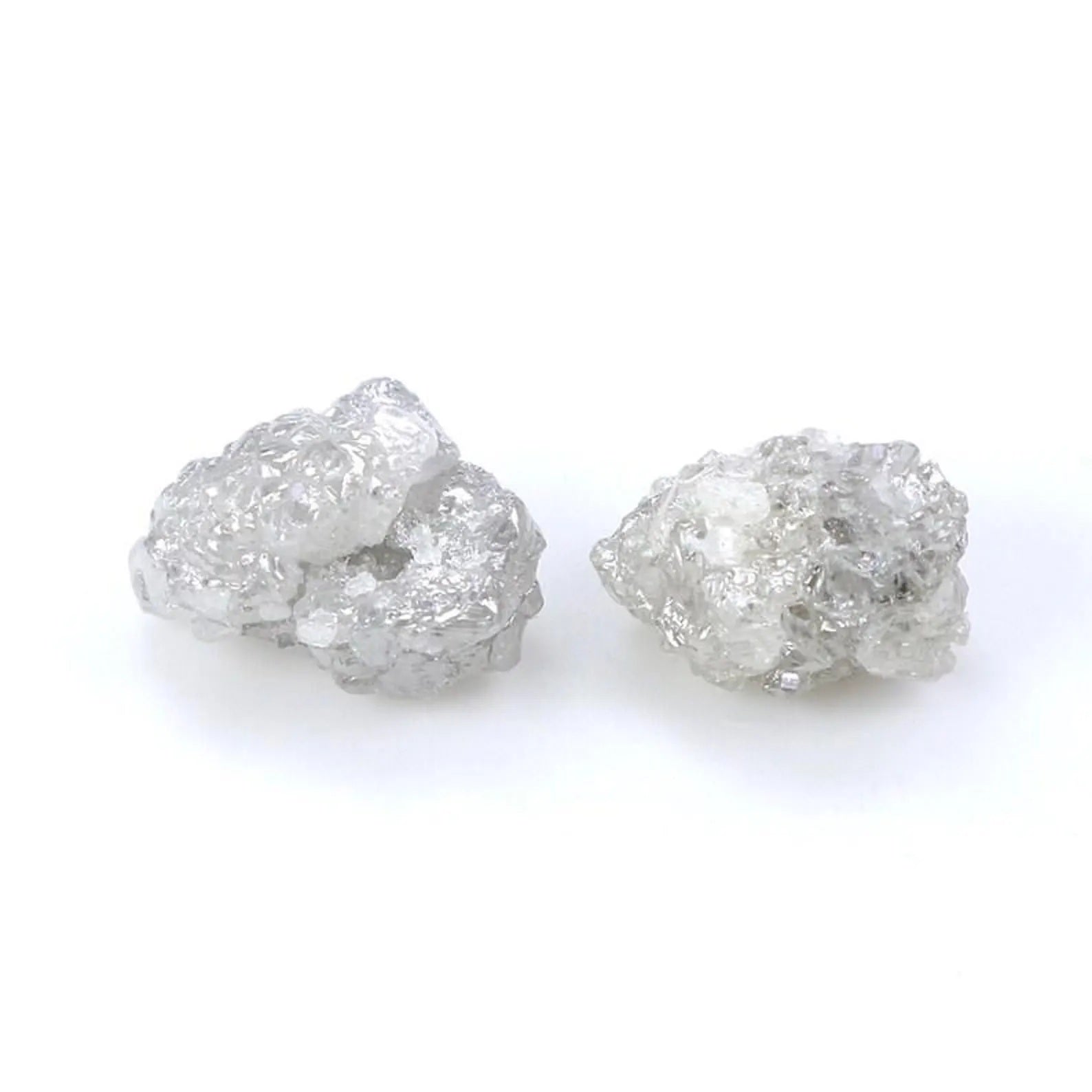 2.79 CT Natural Loose Rough Shape Diamond Grey Color Irregular Cut Diamond 7.15 MM Natural Loose Diamond Rough Shape Uncut Diamond NQ946