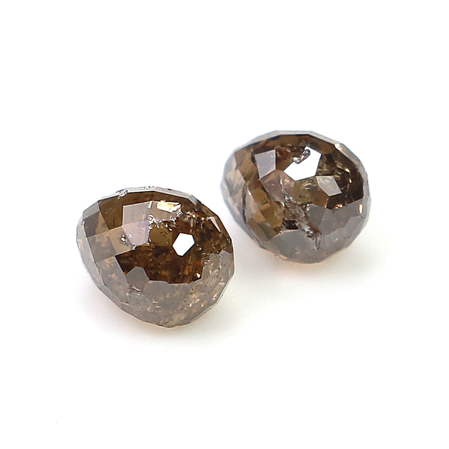 1.07 Ct Natural Loose Briolette Shape Diamond Brown Color Drop Diamond 4.90 MM Natural Loose Diamond Brown Briolette Cut Diamond LQ9993