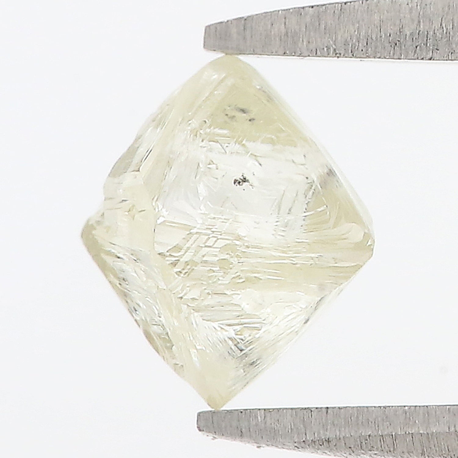 1.31 CT Natural Loose Rough Shape Diamond White-I Color Irregular Cut Diamond 5.15 MM Natural Diamond I Color Rough UnCut Diamond L3489