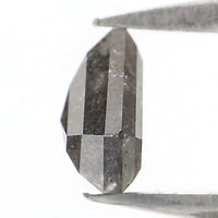 Natural Loose Shield Diamond, Salt And Pepper Shield Diamond, Natural Loose Diamond, Shield Rose Cut Diamond, 0.47 CT Shield Shape KR2707