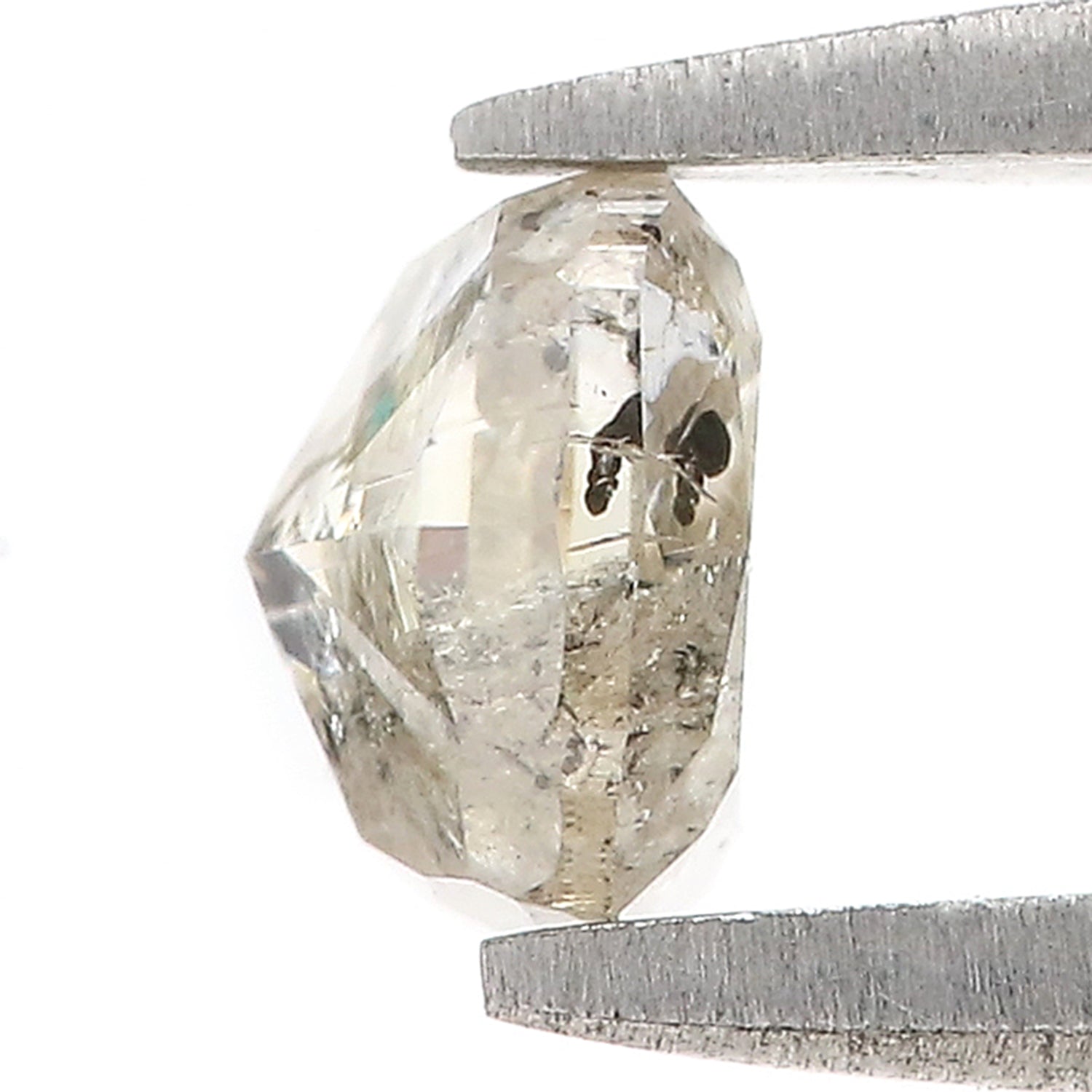 1.01 Ct Natural Loose Cushion Shape Diamond Green Color Cushion Cut Diamond 5.60 MM Natural Green Color Cushion Brilliant Cut Diamond LQ5953