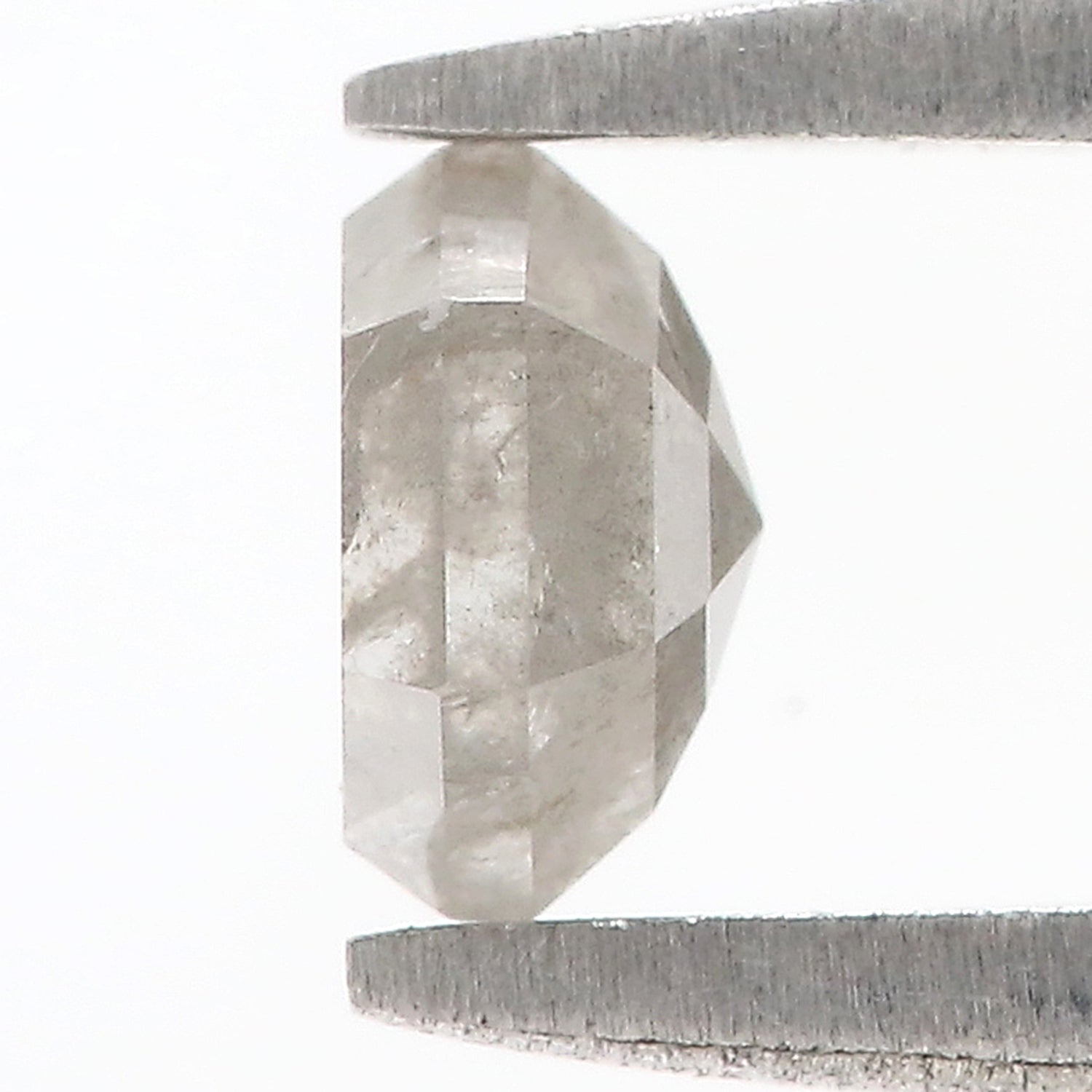 0.57 Ct Natural Loose Hexagon Shape Diamond Grey Color Hexagon Shape Diamond 4.70 MM Natural Loose Diamond Hexagon Rose Cut Diamond QL7965