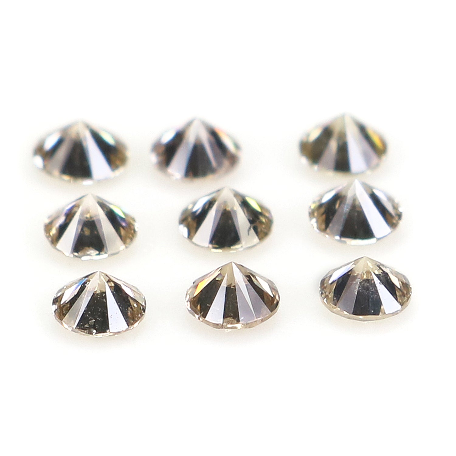 0.46 Ct Natural Loose Round Shape Diamond Brown Color Round Cut Diamond 2.30 MM Natural Loose Brown Color Round Brilliant Cut Diamond LQ6559