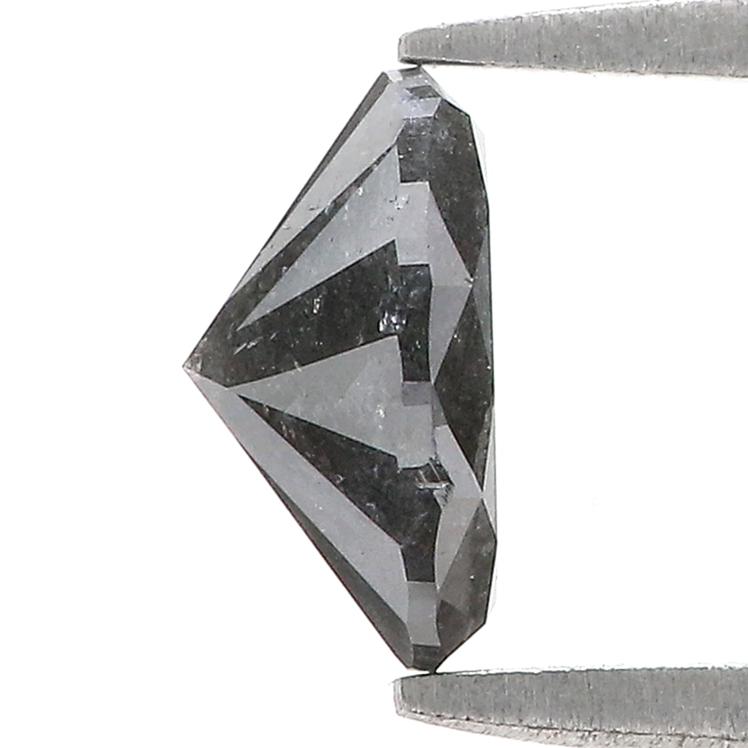 1.46 Ct Natural Loose Oval Shape Diamond Salt And Pepper Oval Diamond 8.30 MM Natural Black Grey Diamond Oval Brilliant Cut Diamond LQ1129