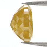 Natural Loose Cushion Diamond, Yellow Color Diamond, Natural Loose Diamond, Cushion Rose Cut Diamond, 2.94 CT Cushion Shape Diamond KDL6112