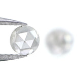 Natural Loose Round Rose Cut Diamond, Salt And Pepper Round Diamond, Natural Loose Diamond, Rose Cut Diamond, 0.75 CT Round Shape KDK2657