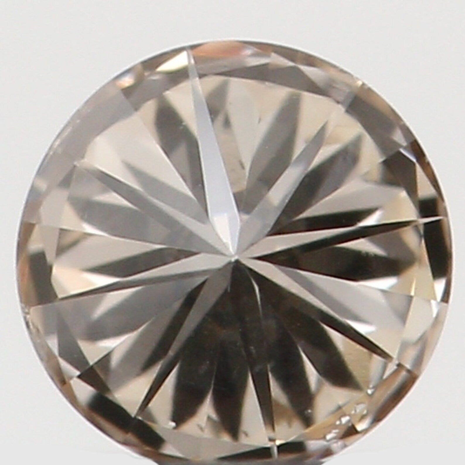 0.123 Ct Natural Loose Round Shape Diamond Brown Color Round Cut Diamond 3.10 MM Natural Loose Diamond Round Brilliant Cut Diamond N7815