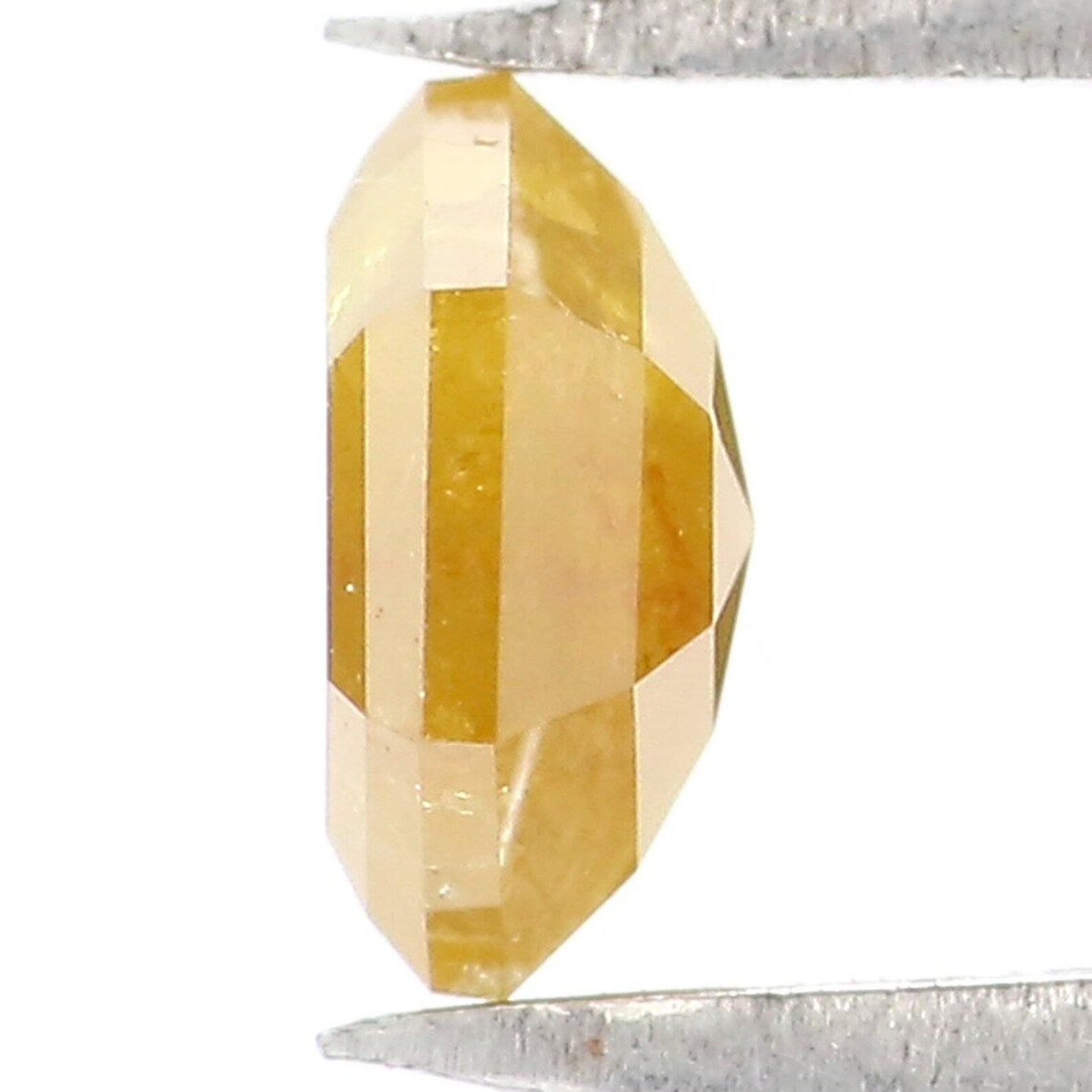 0.45 CT Natural Loose Hexagon Shape Diamond Yellow Color Hexagon Cut Diamond 5.10 MM Natural Loose Diamond Hexagon Rose Cut Diamond NQ1853