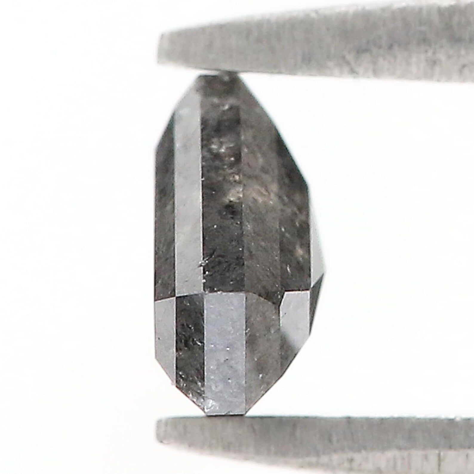 0.73 CT Natural Loose Shield Shape Diamond Salt And Pepper Shield Cut Diamond 5.15 MM Natural Diamond Shield Rose Cut Diamond QN1144