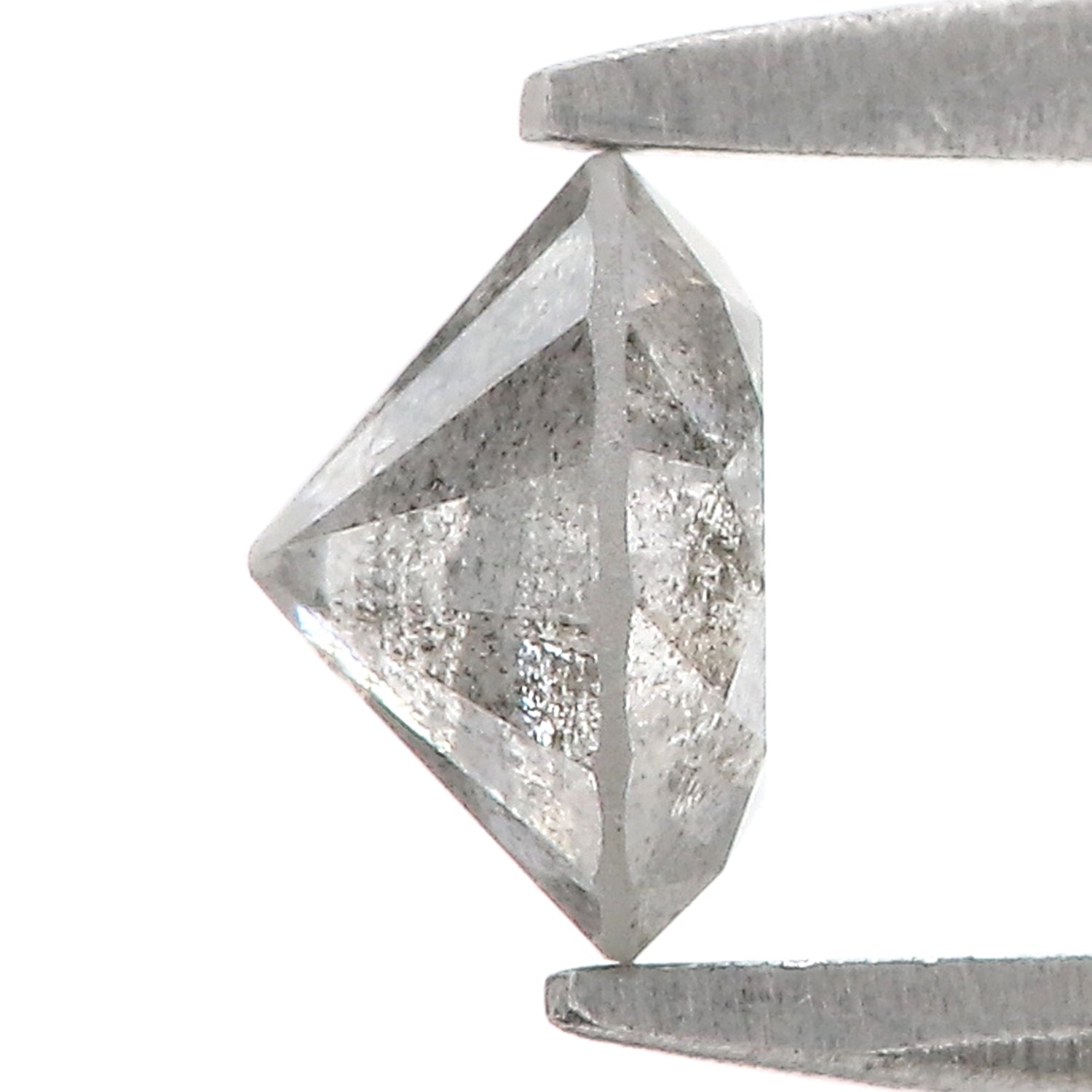 0.76 Ct Natural Loose Round Shape Diamond Salt And Pepper Round Cut Diamond 5.70 MM Natural Loose Diamond Round Brilliant Cut Diamond LQ5008
