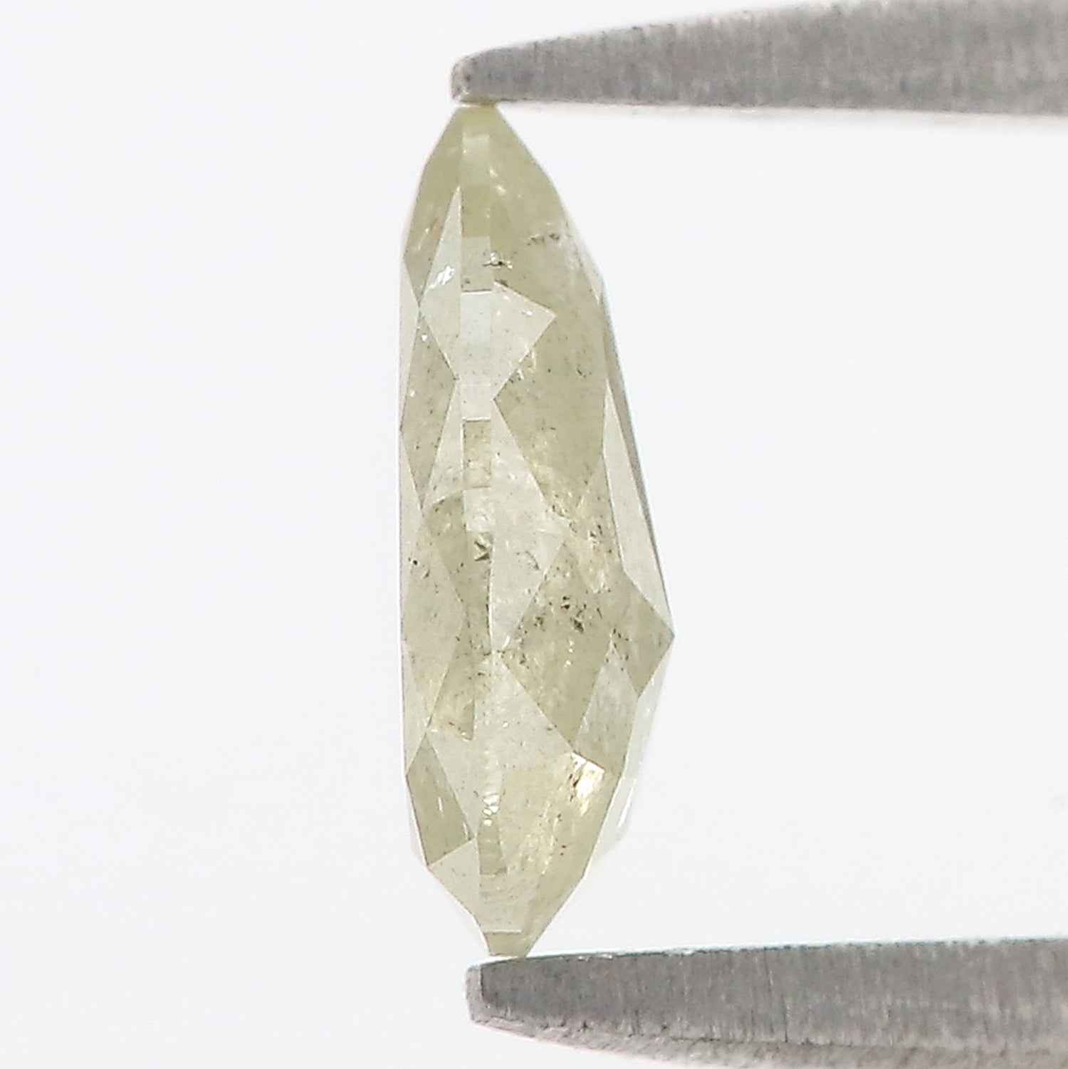 0.69 CT Natural Loose Pear Shape Diamond Salt And Pepper Pear Cut Diamond 7.55 MM Natural Grey Color Diamond Pear Rose Cut Diamond N2620