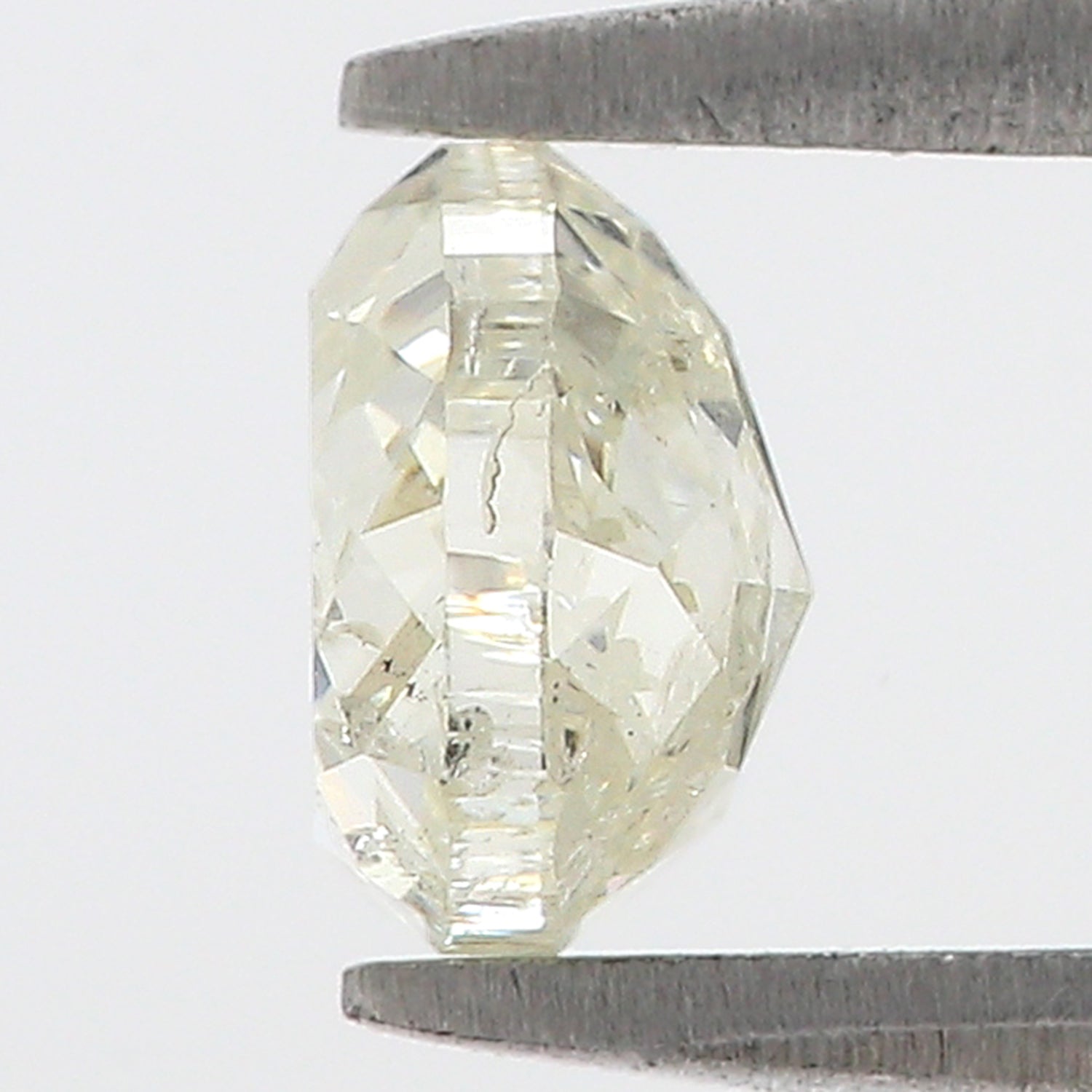 1.02 CT Natural Loose Triangle Shape Diamond Yellow Color Triangle Cut Diamond 5.85 MM Natural Yellow Color Triangle Rose Cut Diamond L3510