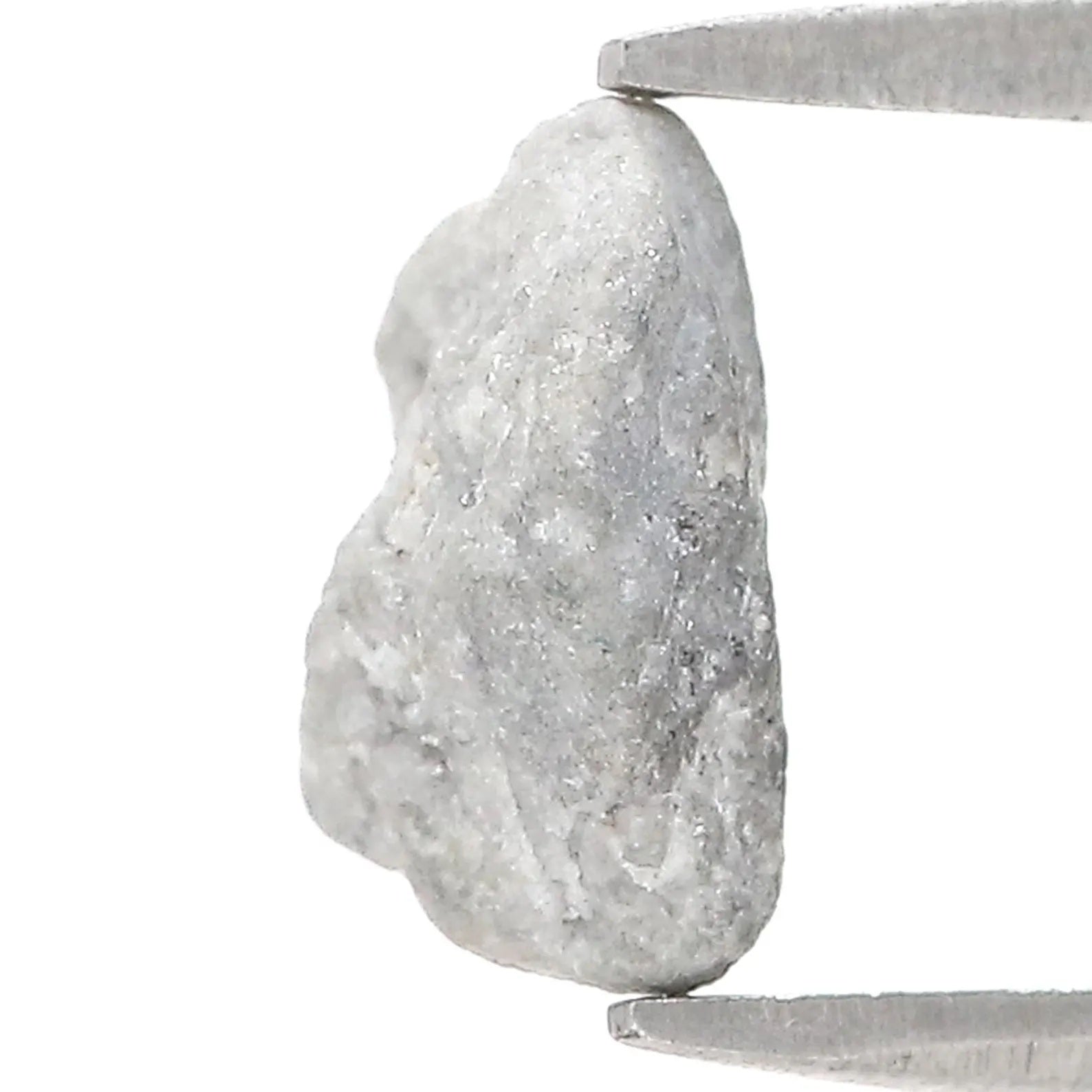 2.68 CT Natural Loose Rough Shape Diamond Grey Color Rough Uncut Diamond 9.30 MM Natural Grey Color Rough Irregular Cut Diamond NQ2585