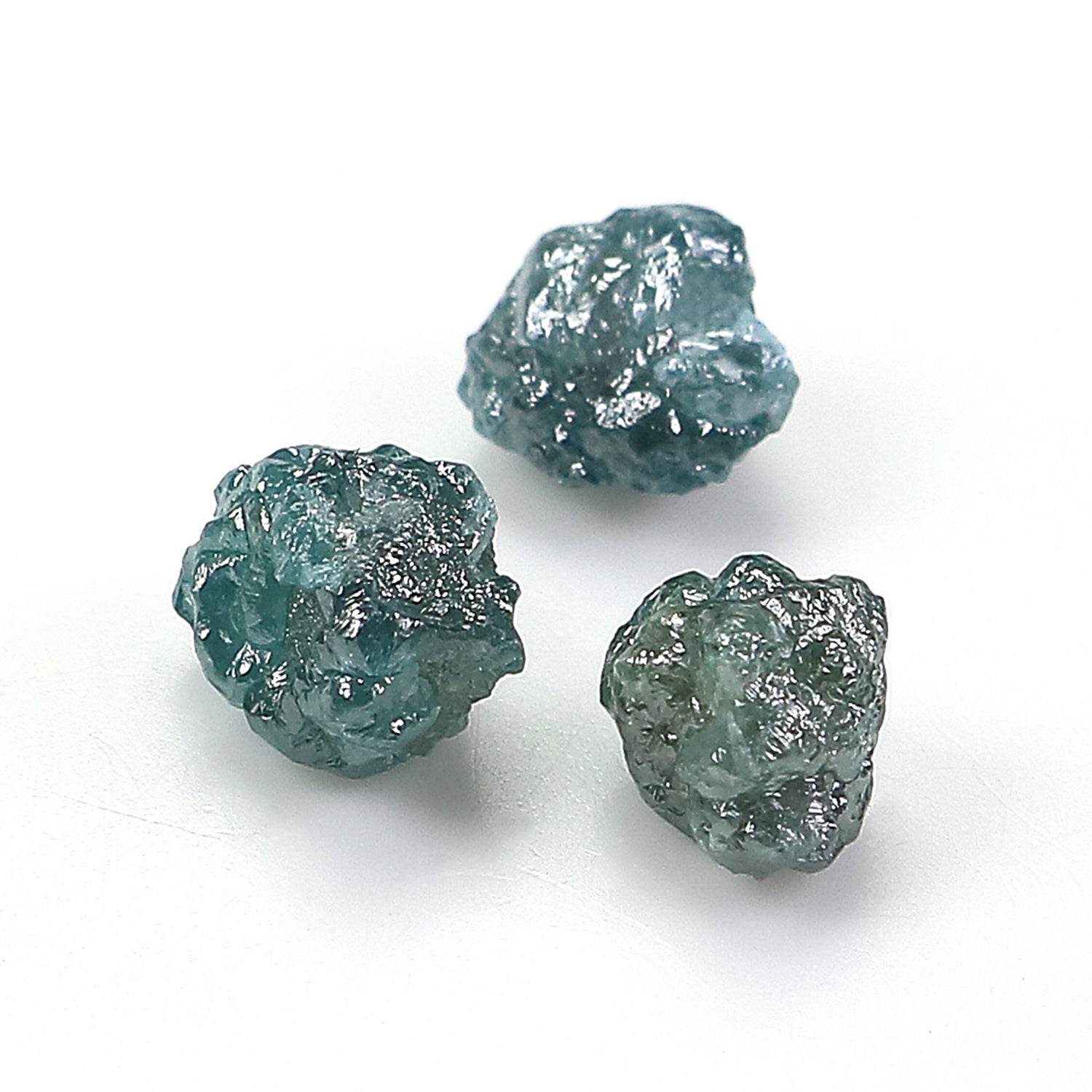 3.13 CT Natural Loose Rough Shape Diamond Blue Color Rough Cut Diamond 4.95 MM Natural Loose Blue Color Rough Irregular Cut Diamond LQ9319