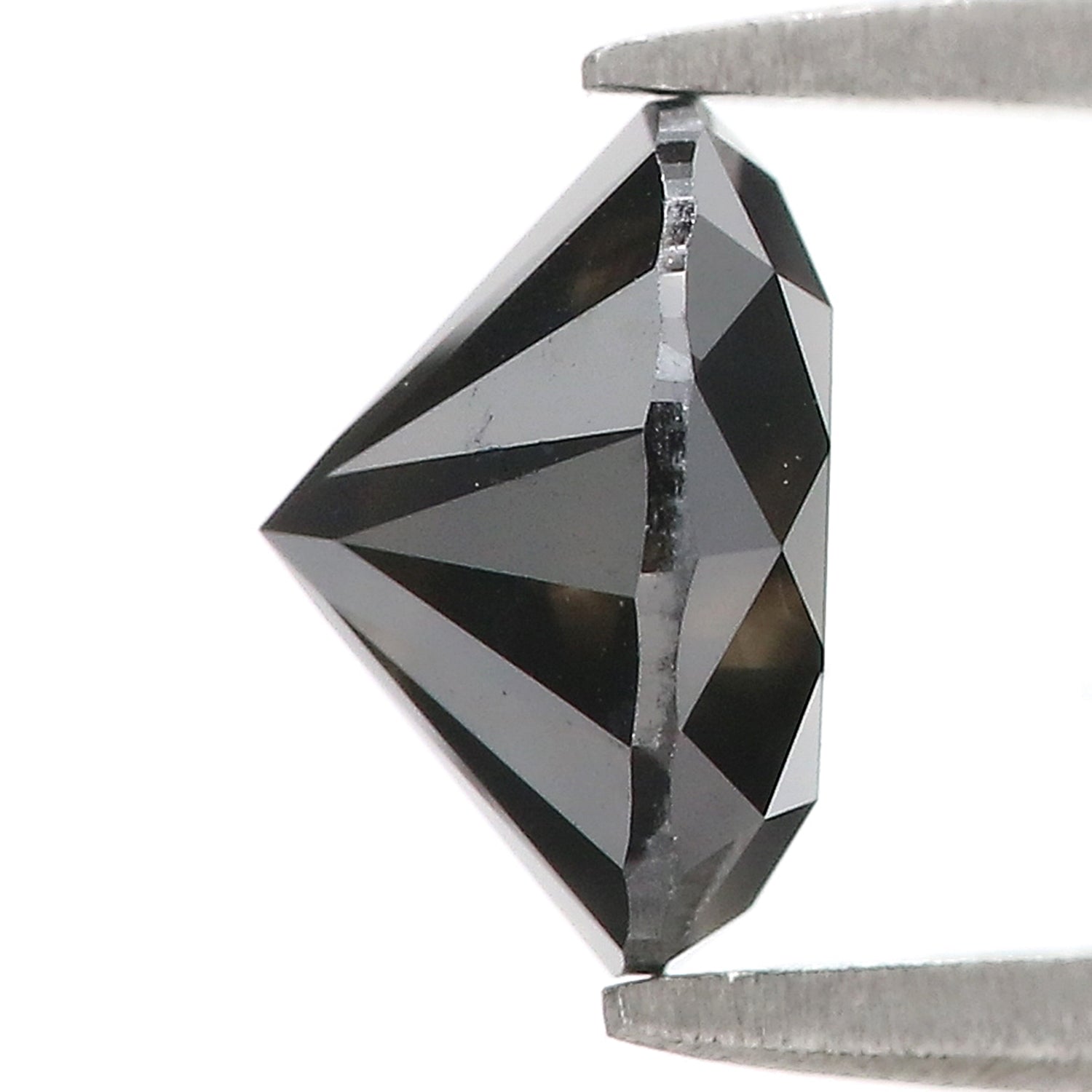 2.65 Ct Natural Loose Round Diamond Black Color Round Diamond 8.55 MM Natural Loose Diamond Black Color Round Brilliant Cut Diamond QL9631
